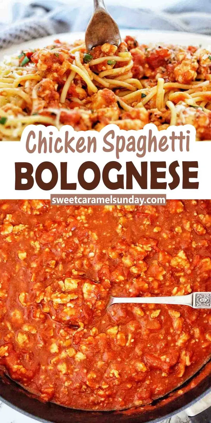 Quicker Chicken Spaghetti Bolognese