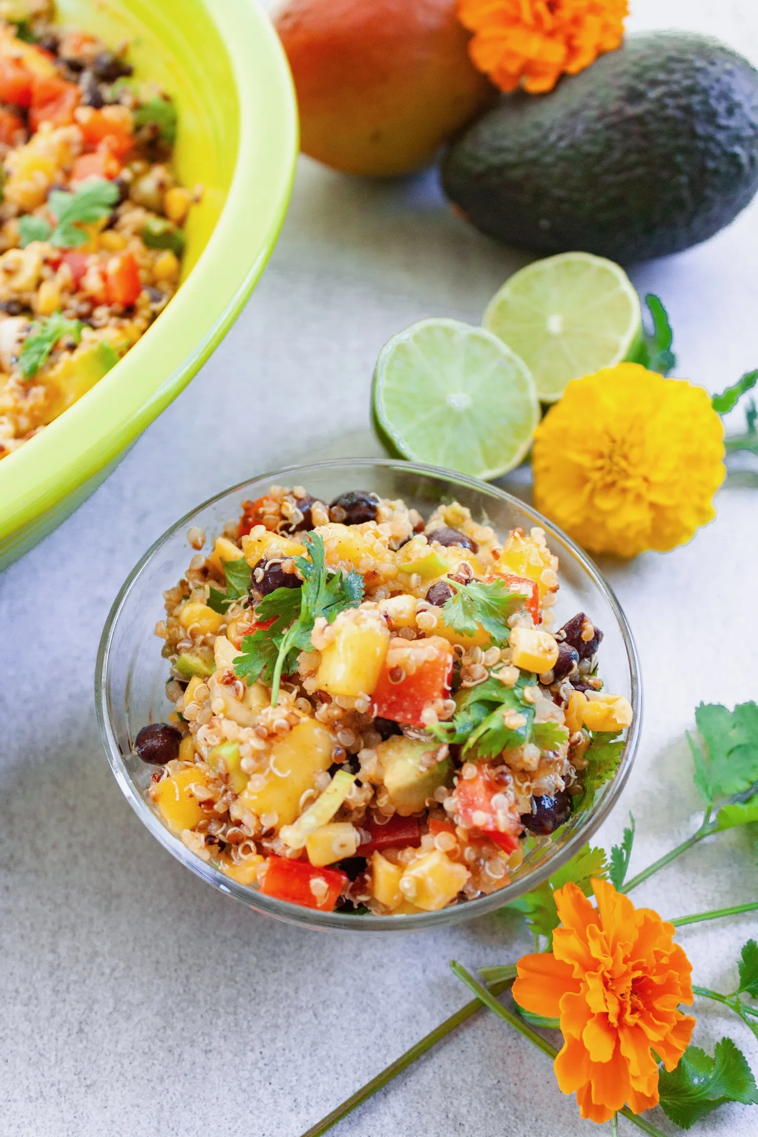 Quinoa Confetti Salad with Sugar Snap Peas and Toasted Pepitas