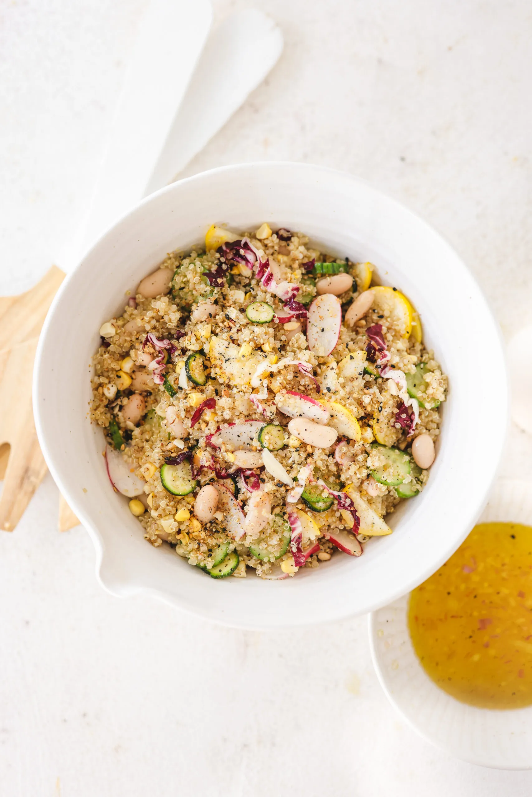 Quinoa Pilaf with Shallot Vinaigrette