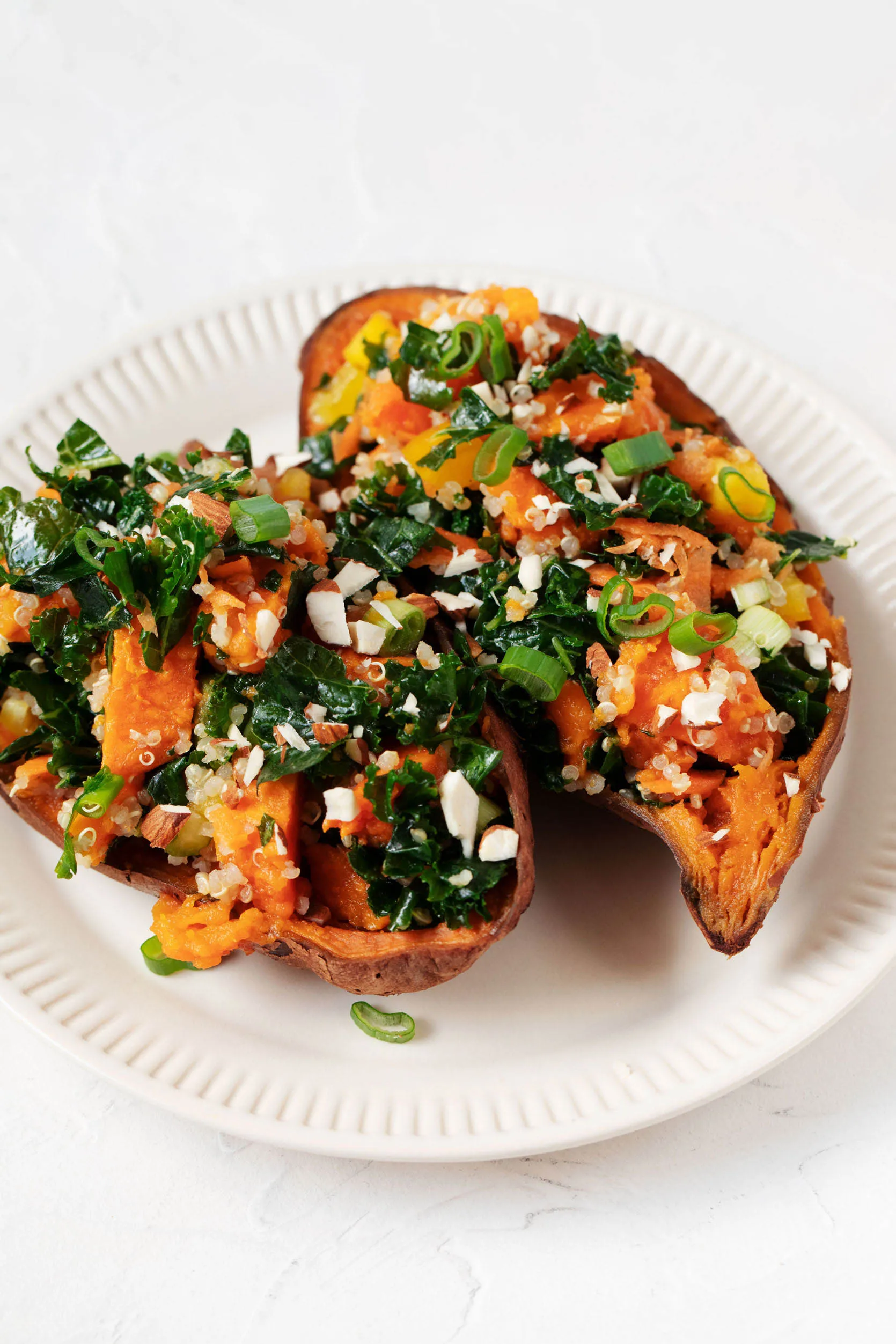 Quinoa Stuffed Sweet Potatoes
