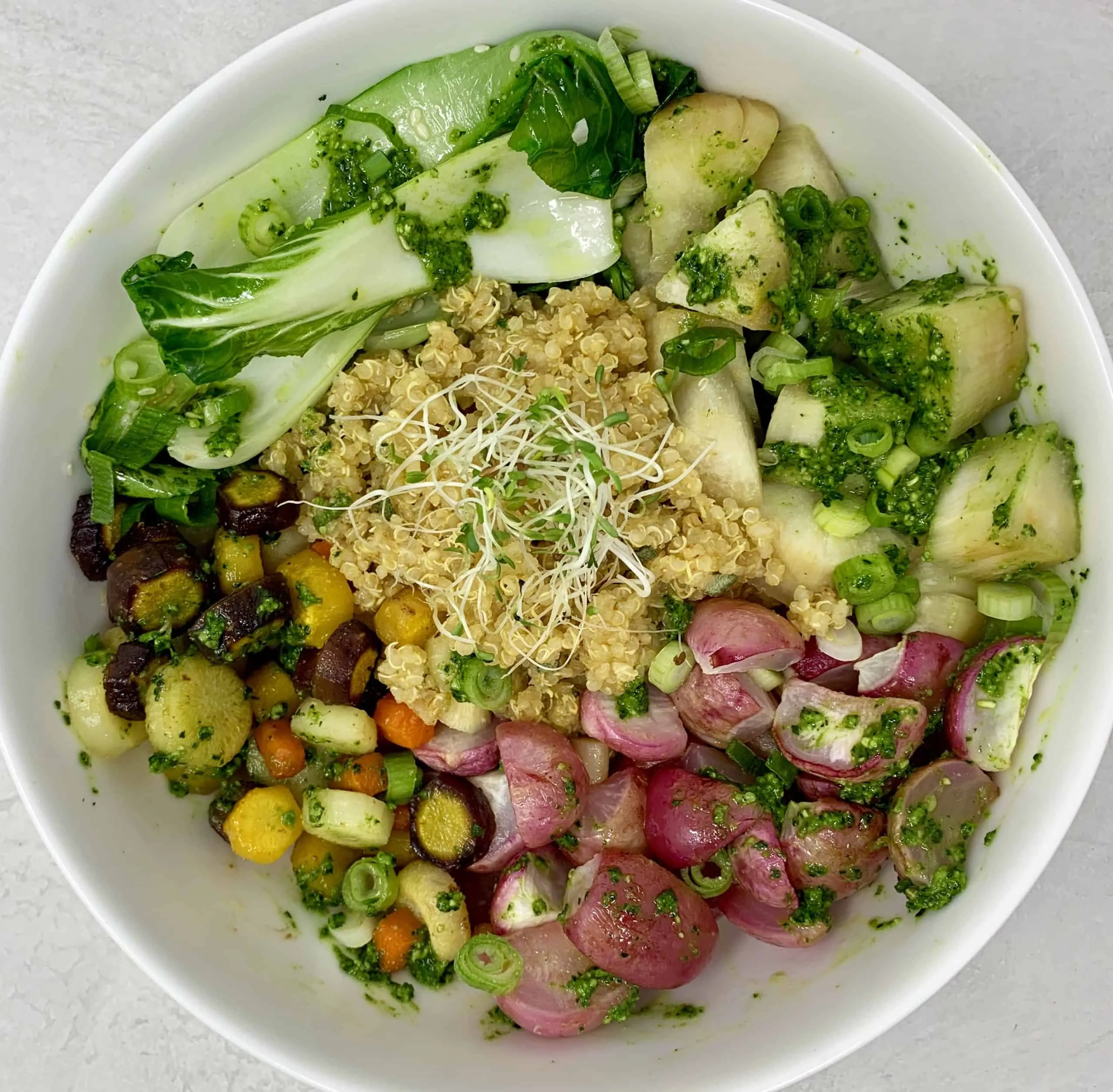 Quinoa and Veggie Buddha Bowl