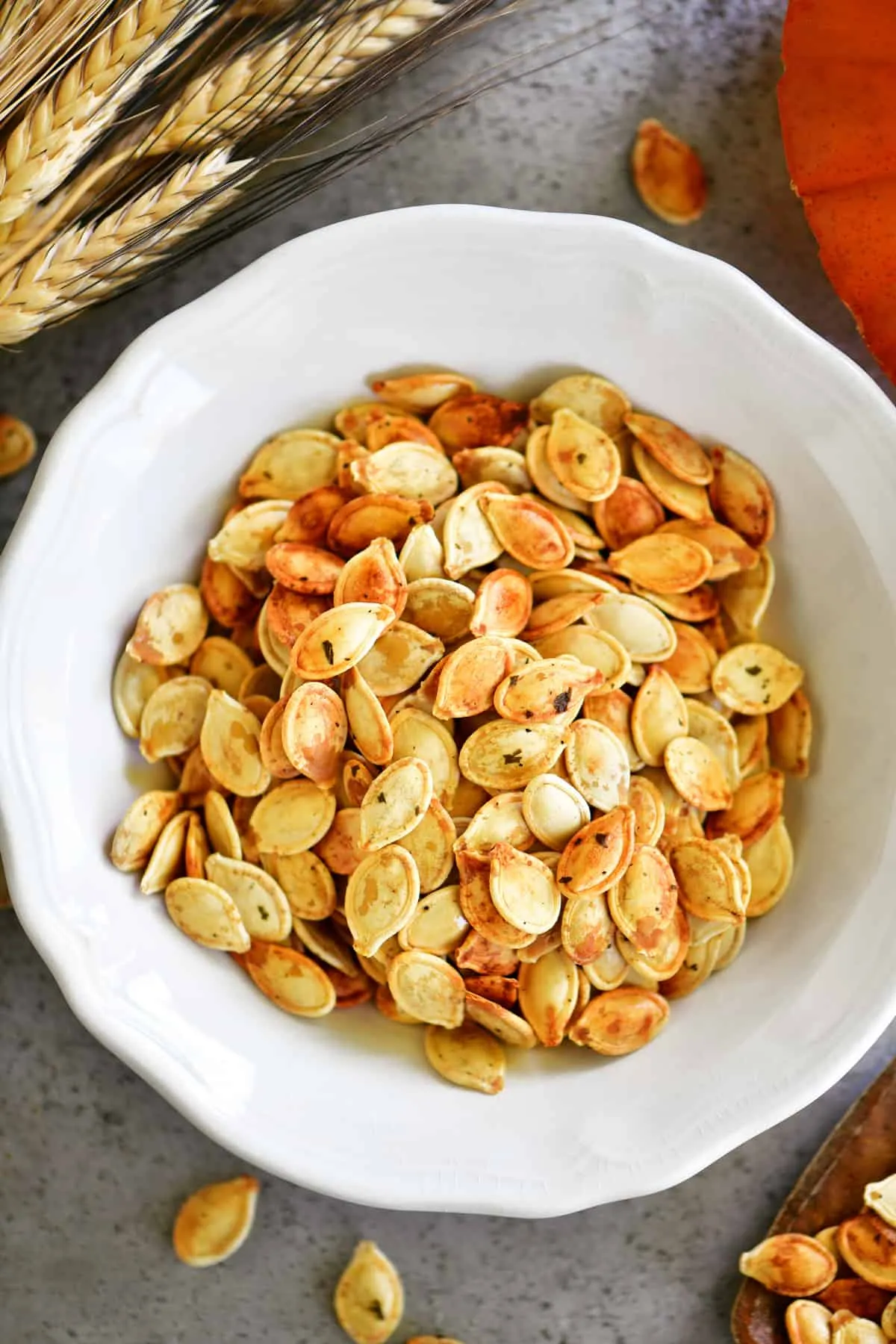 Ranch Roasted Pumpkin Seeds