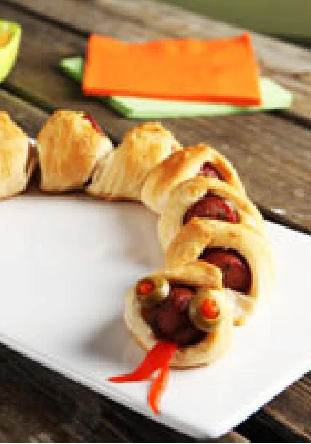 Rattlesnake Bite Hot Dog Appetizers