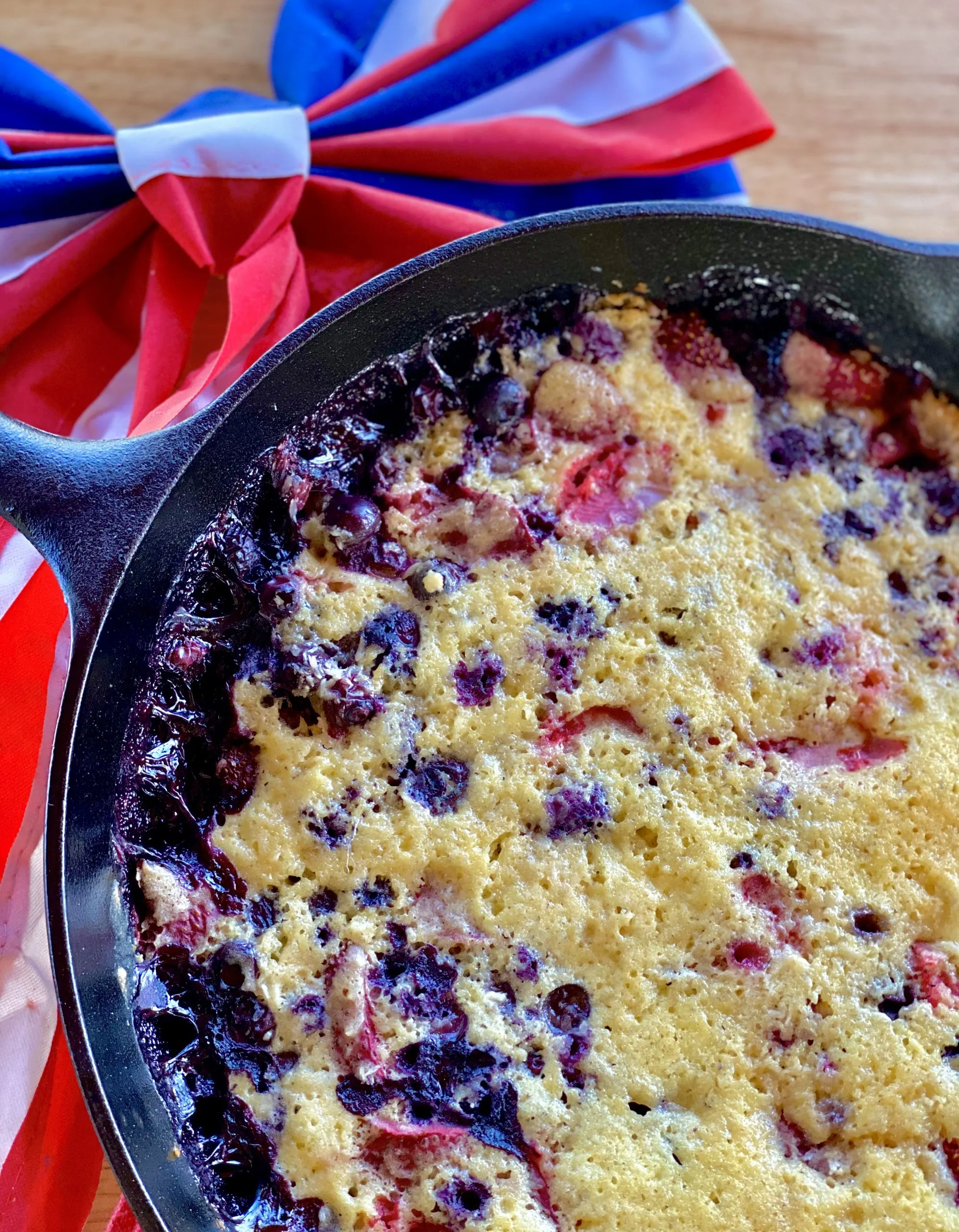 Red White Blue Cobbler