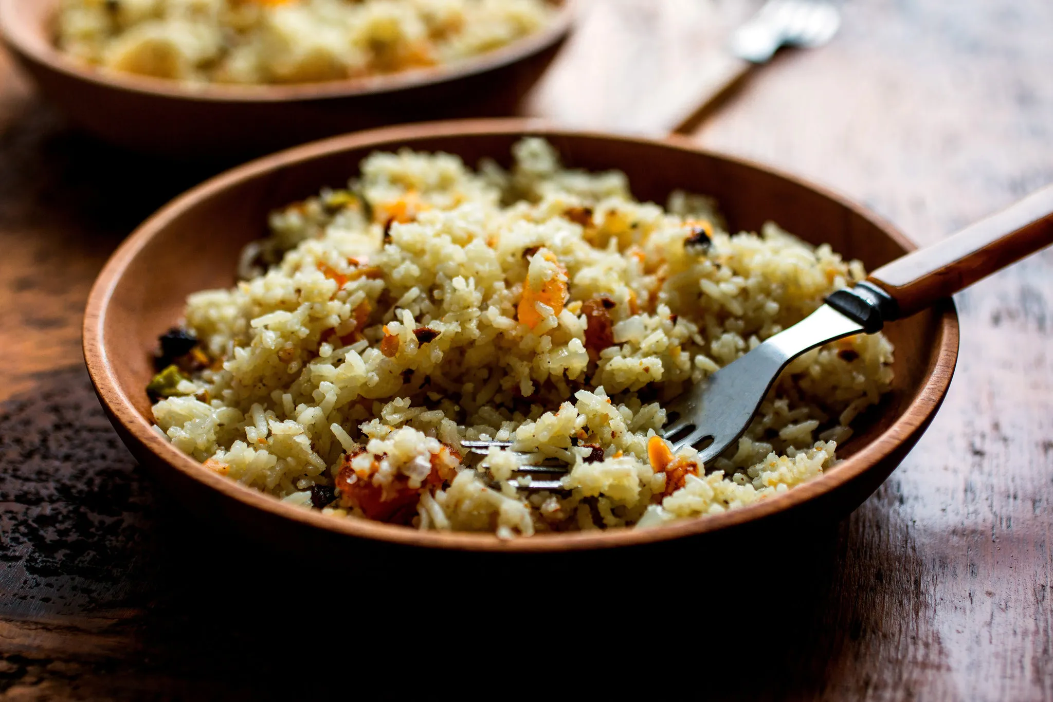 Rice Pilaf with Pistachios and Golden Raisins