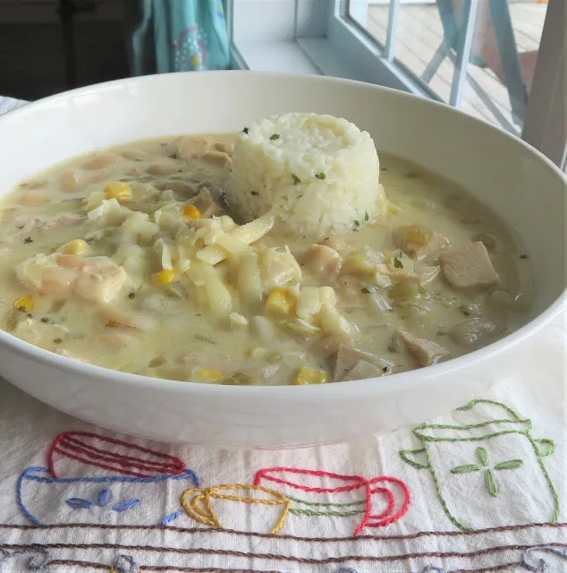 Rich Creamy White Turkey Chili