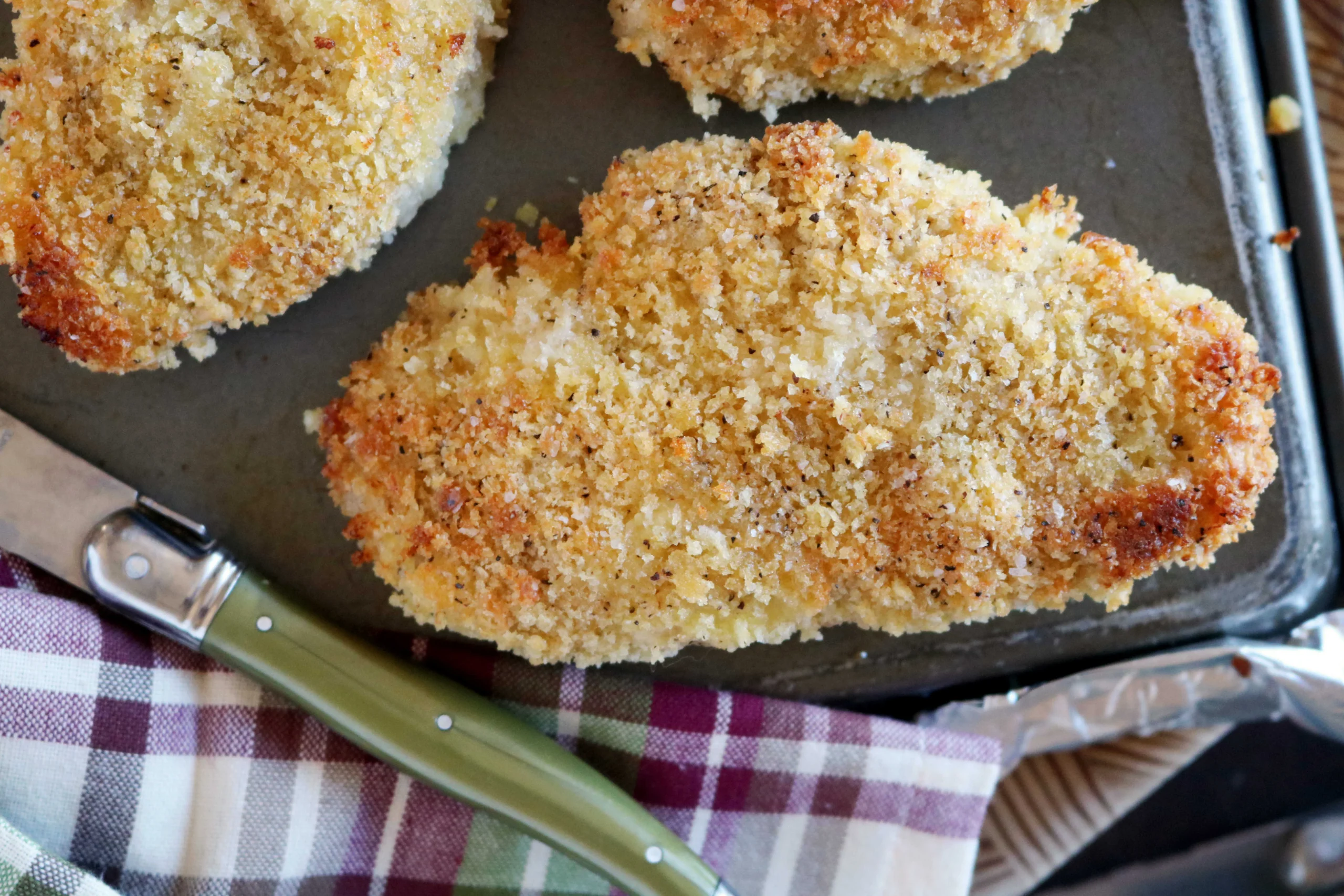 Rick's Cheesy Breaded Pork Chops