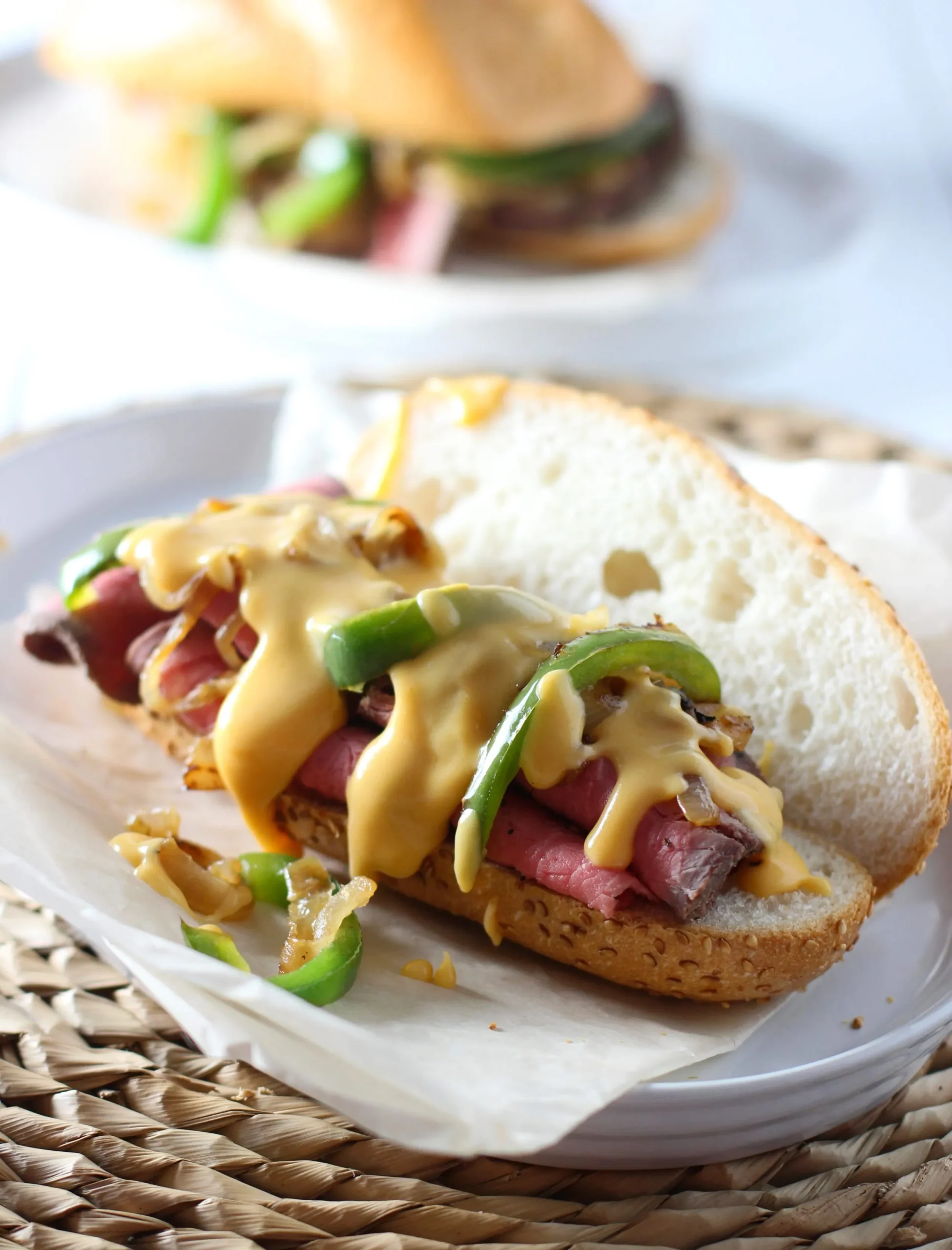 Roast Beef and Cheddar Sandwich