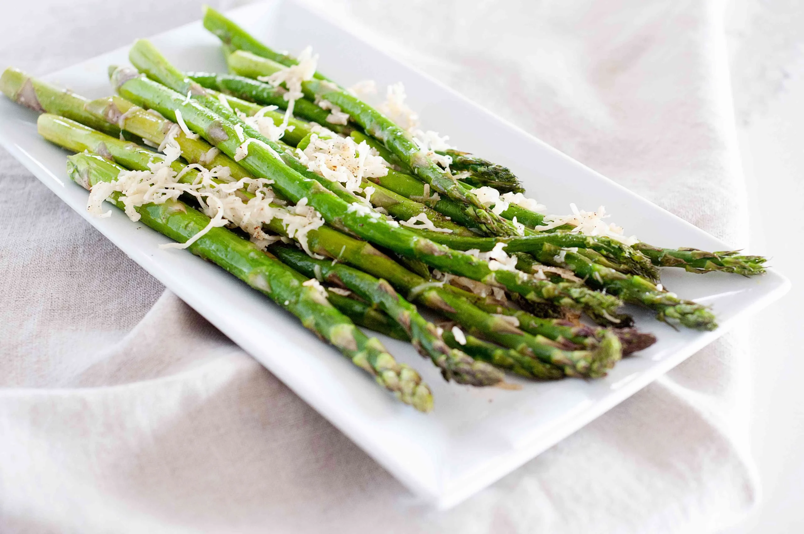 Roasted Asparagus with Parmesan