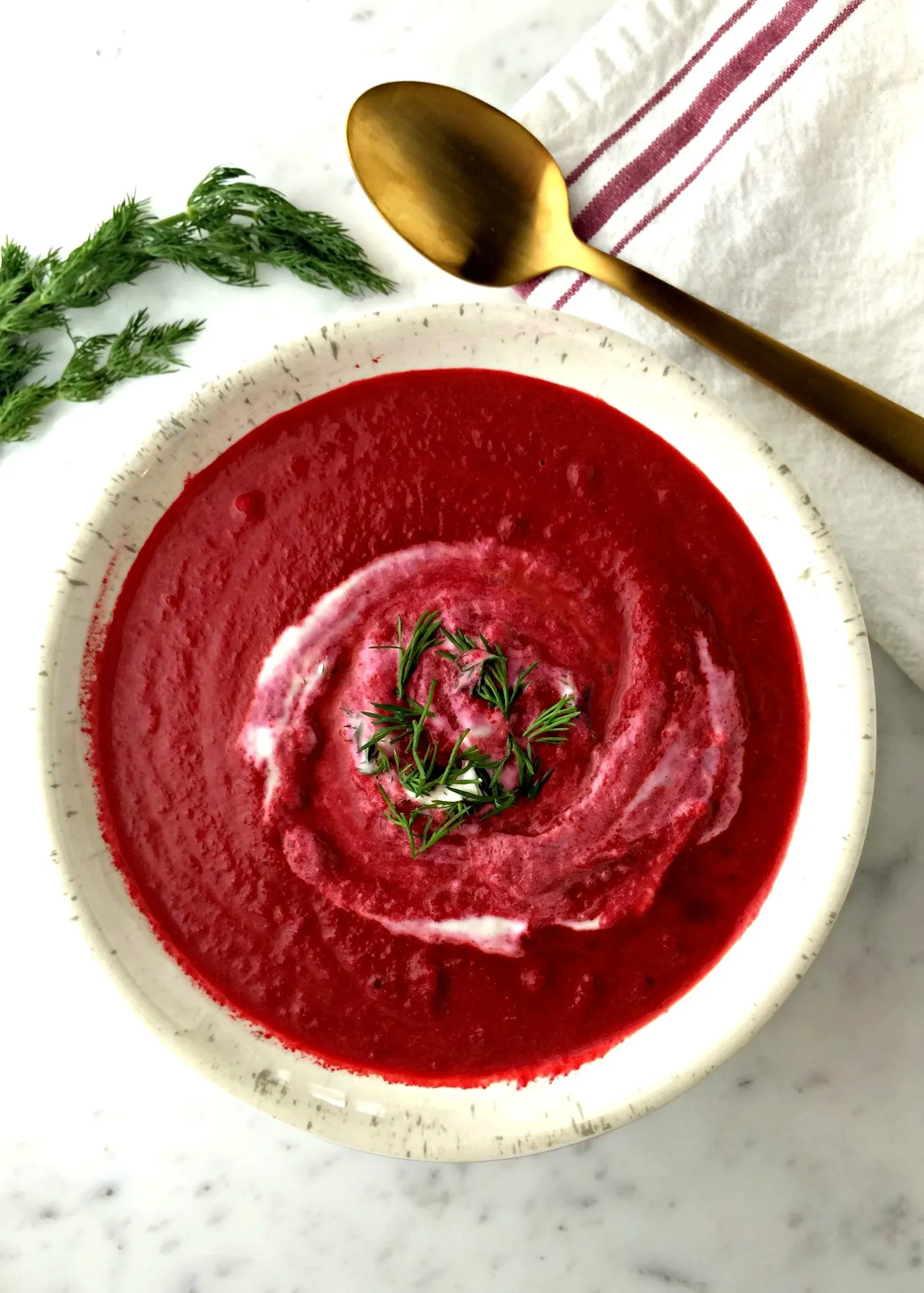 Roasted Balsamic Beet Soup