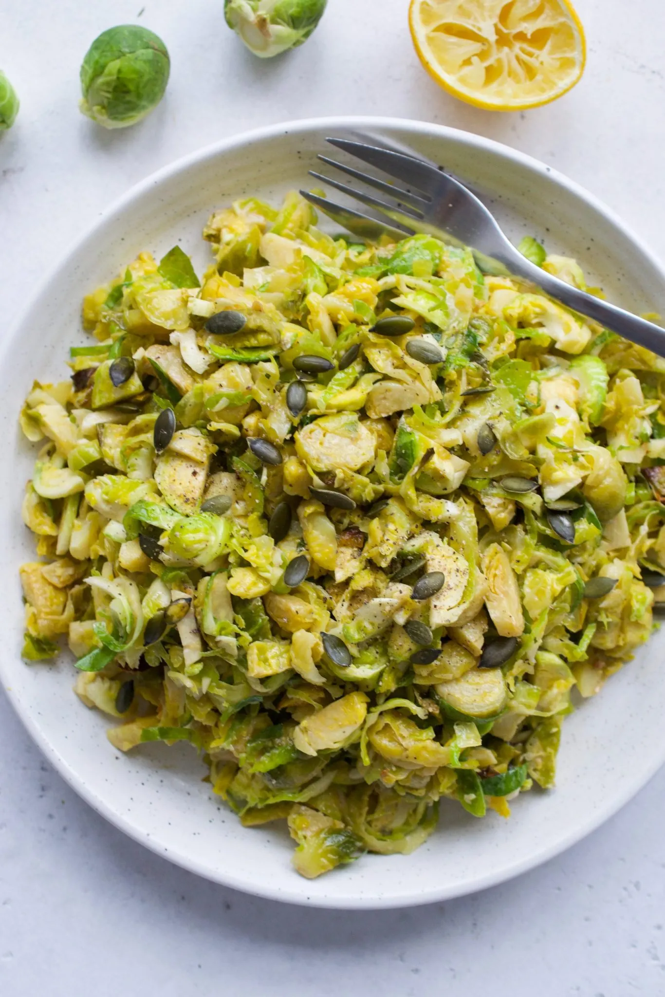 Roasted Brussels Sprouts Caesar