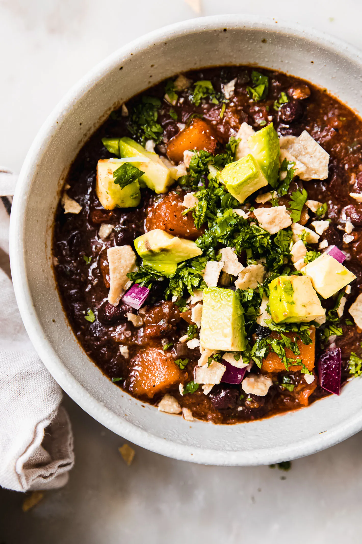 Roasted Butternut Squash Chili