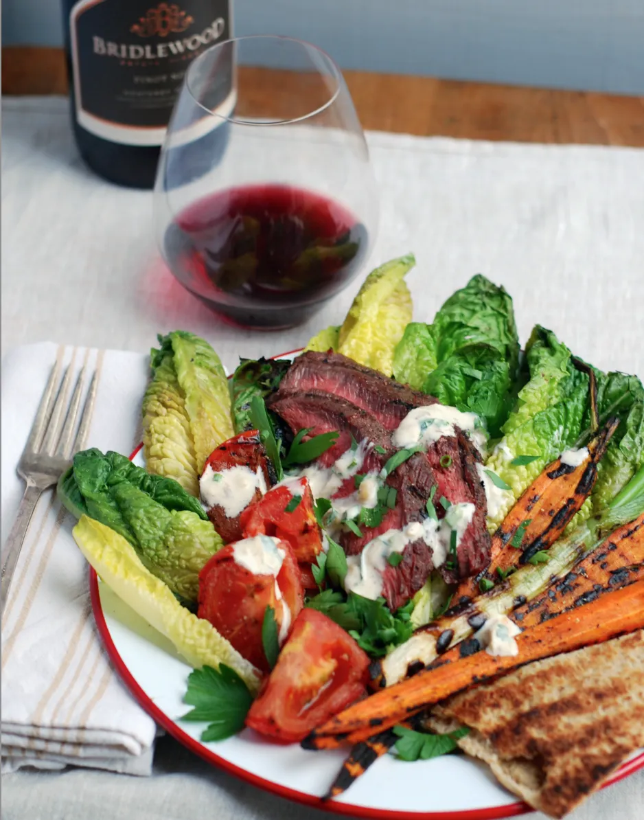 Roasted Garlic Buttermilk Salad Dressing