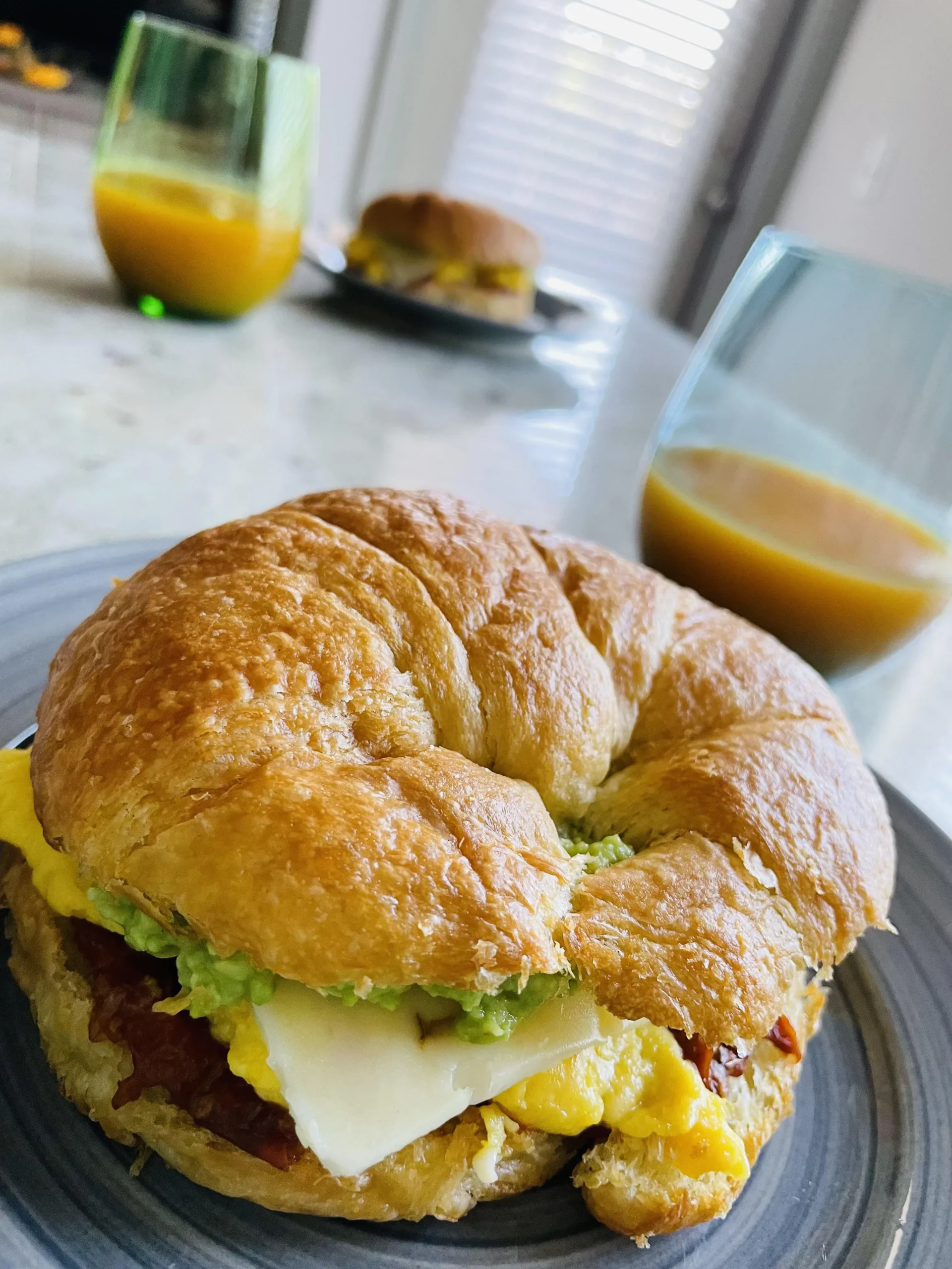Roasted Garlic Tomato Spread and a Grown Up Breakfast Sandwich