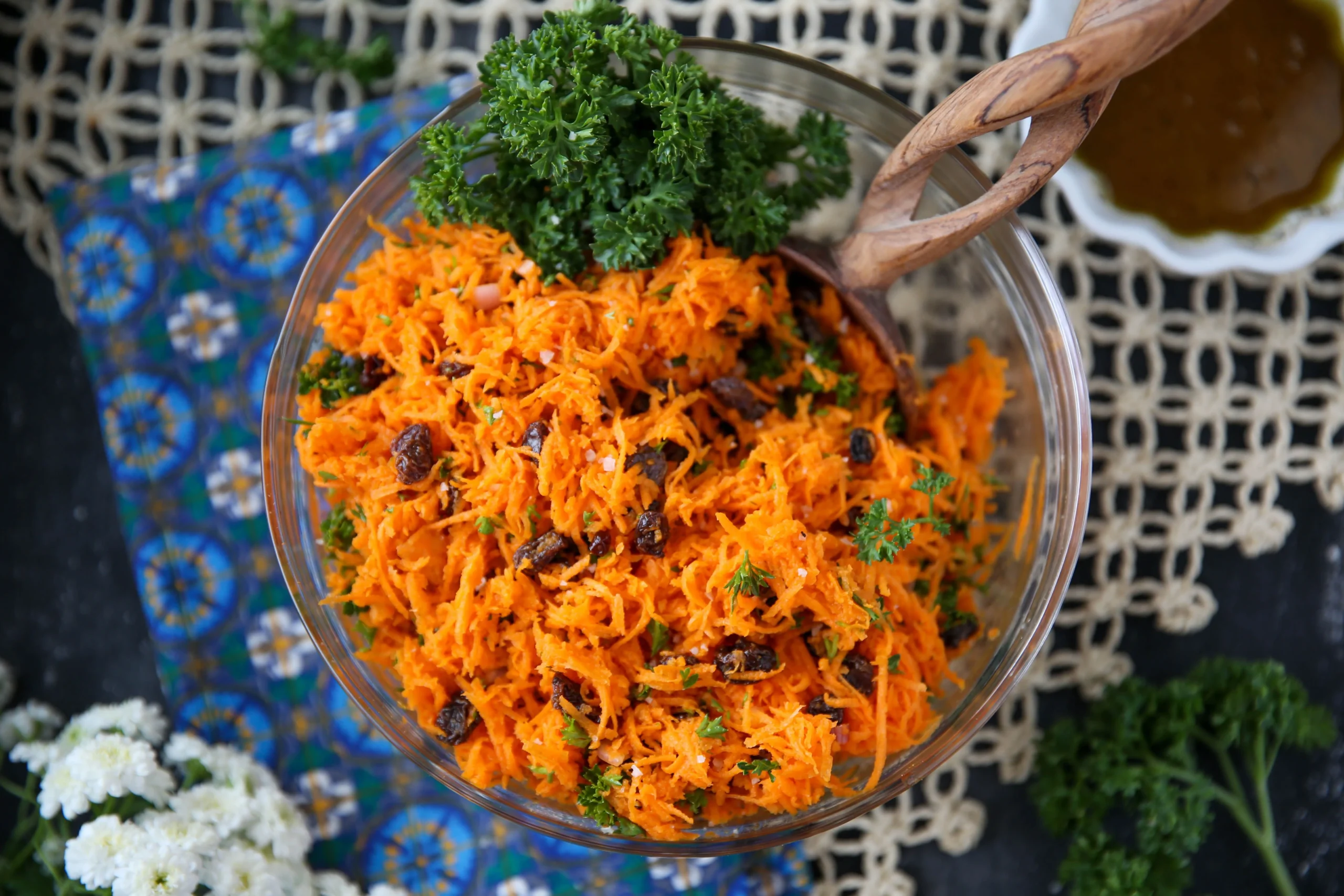 Roasted Moroccan Carrot Salad