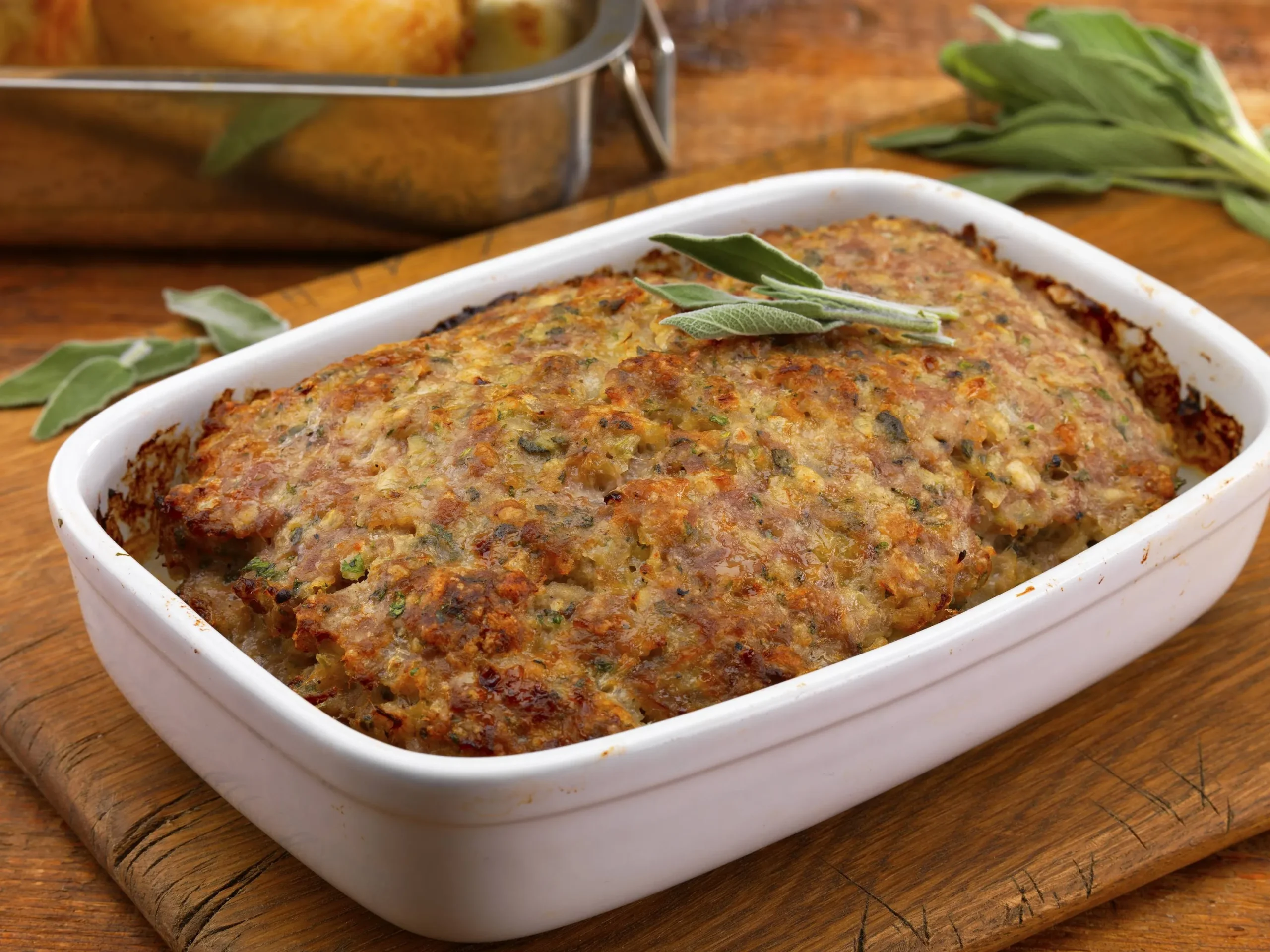 Roasted Onions with Sage