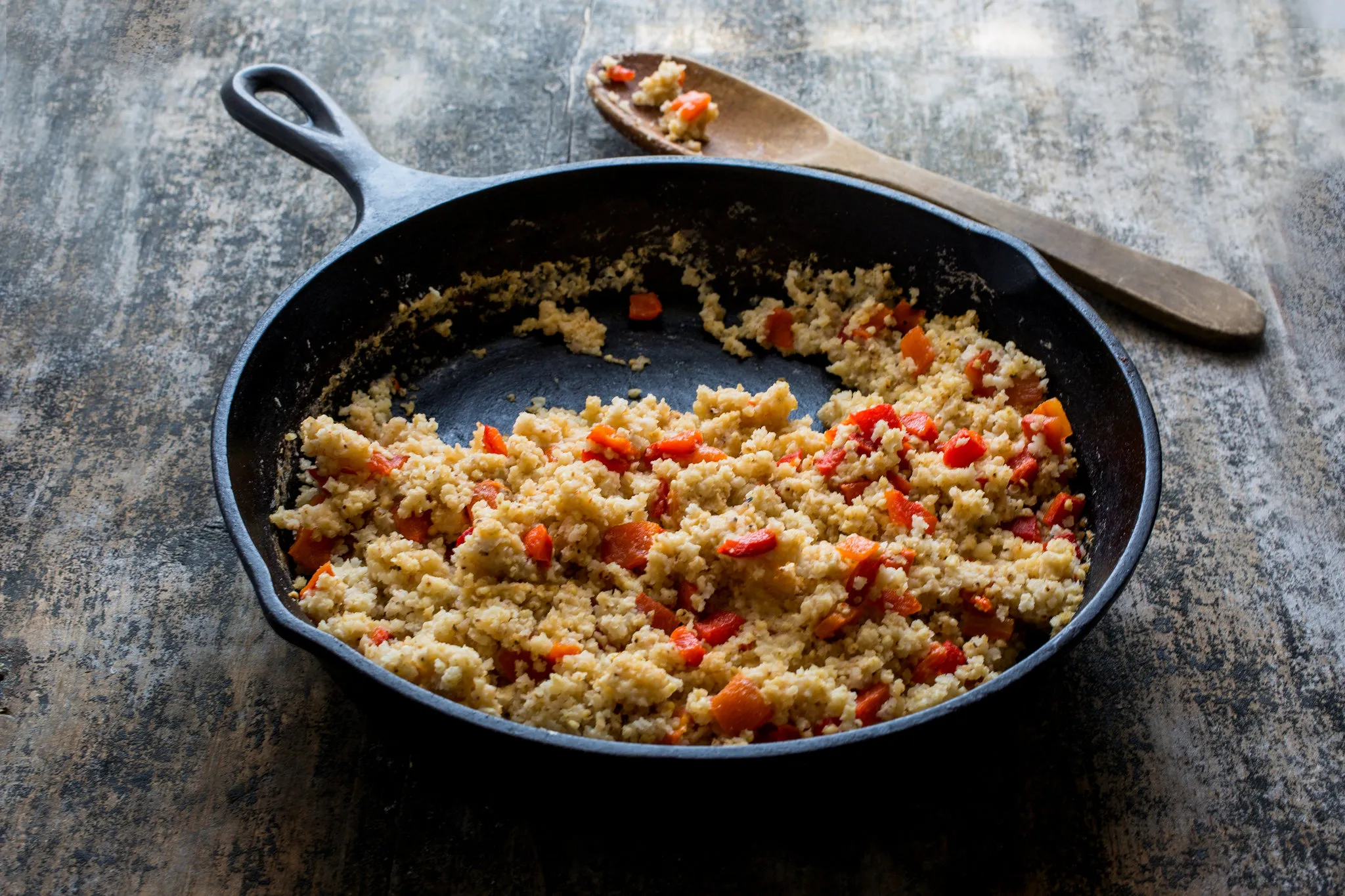 Roasted Red Pepper Millet Bowl