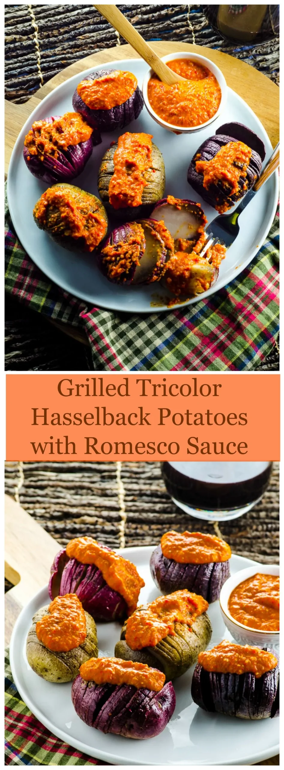 Roasted Spanish Potatoes with Romesco Sauce