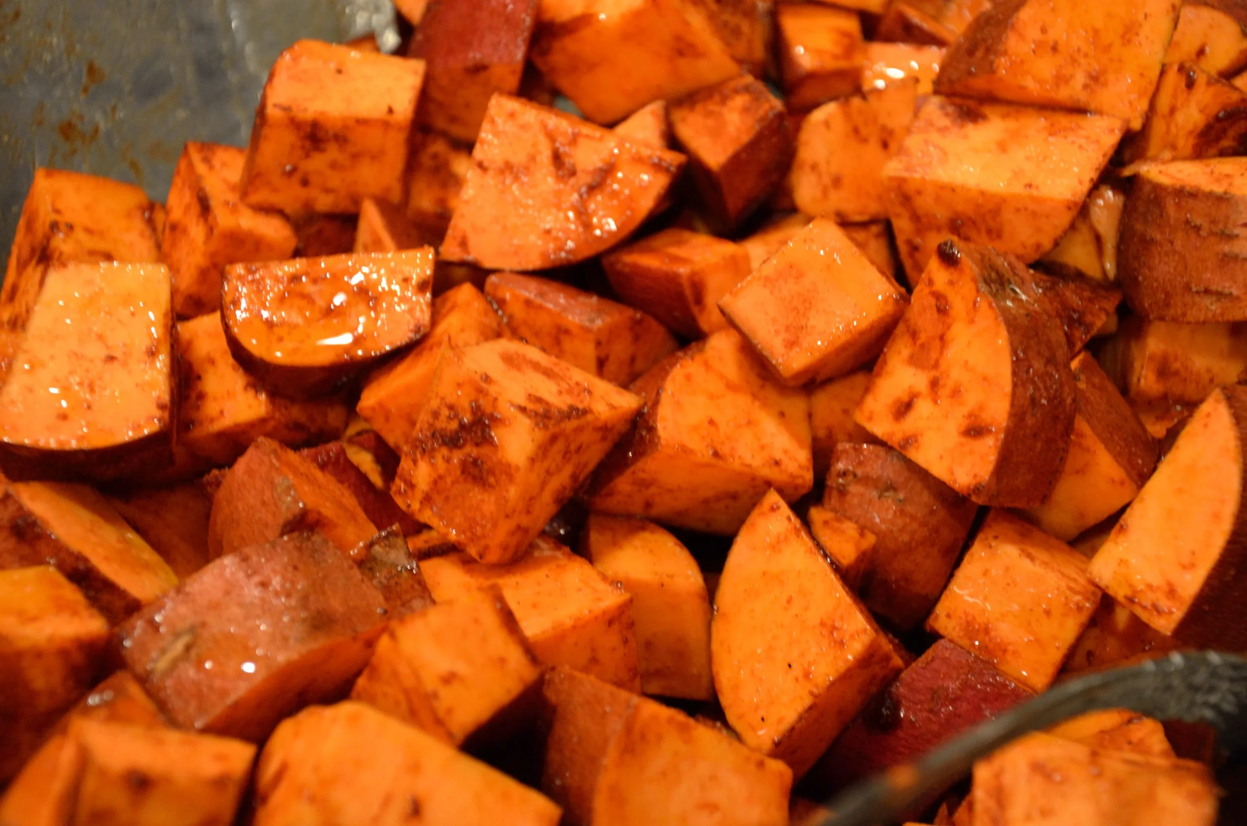 Roasted Sweet Potatoes with Smoked Paprika