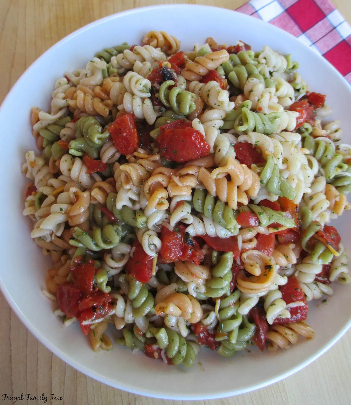 Roasted Tomato Pasta Salad