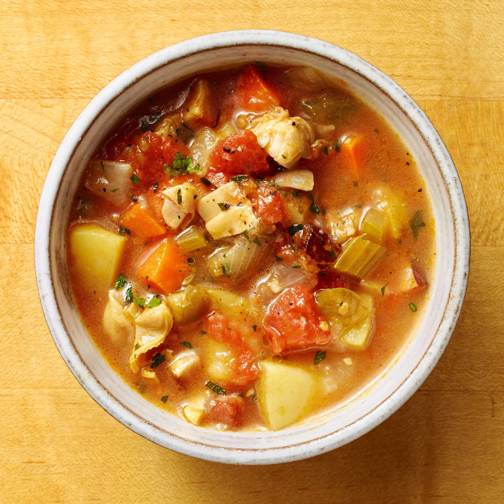 Ron's Manhattan Clam Chowder