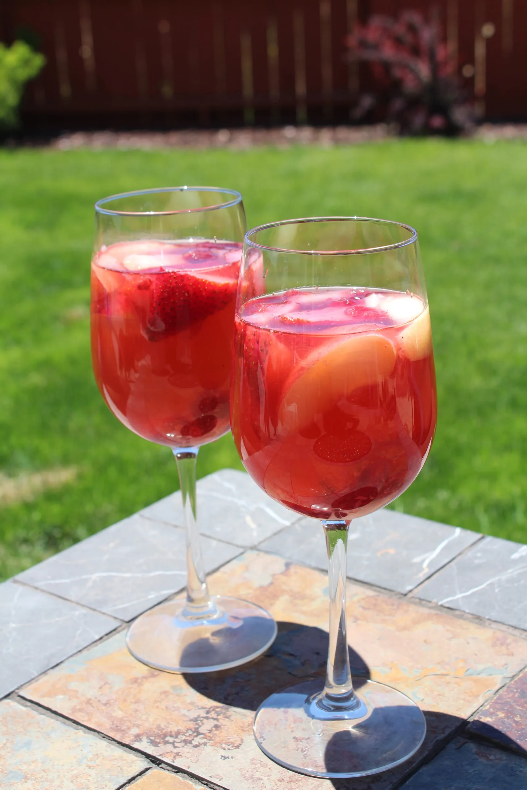 Rose White Peach Sangria