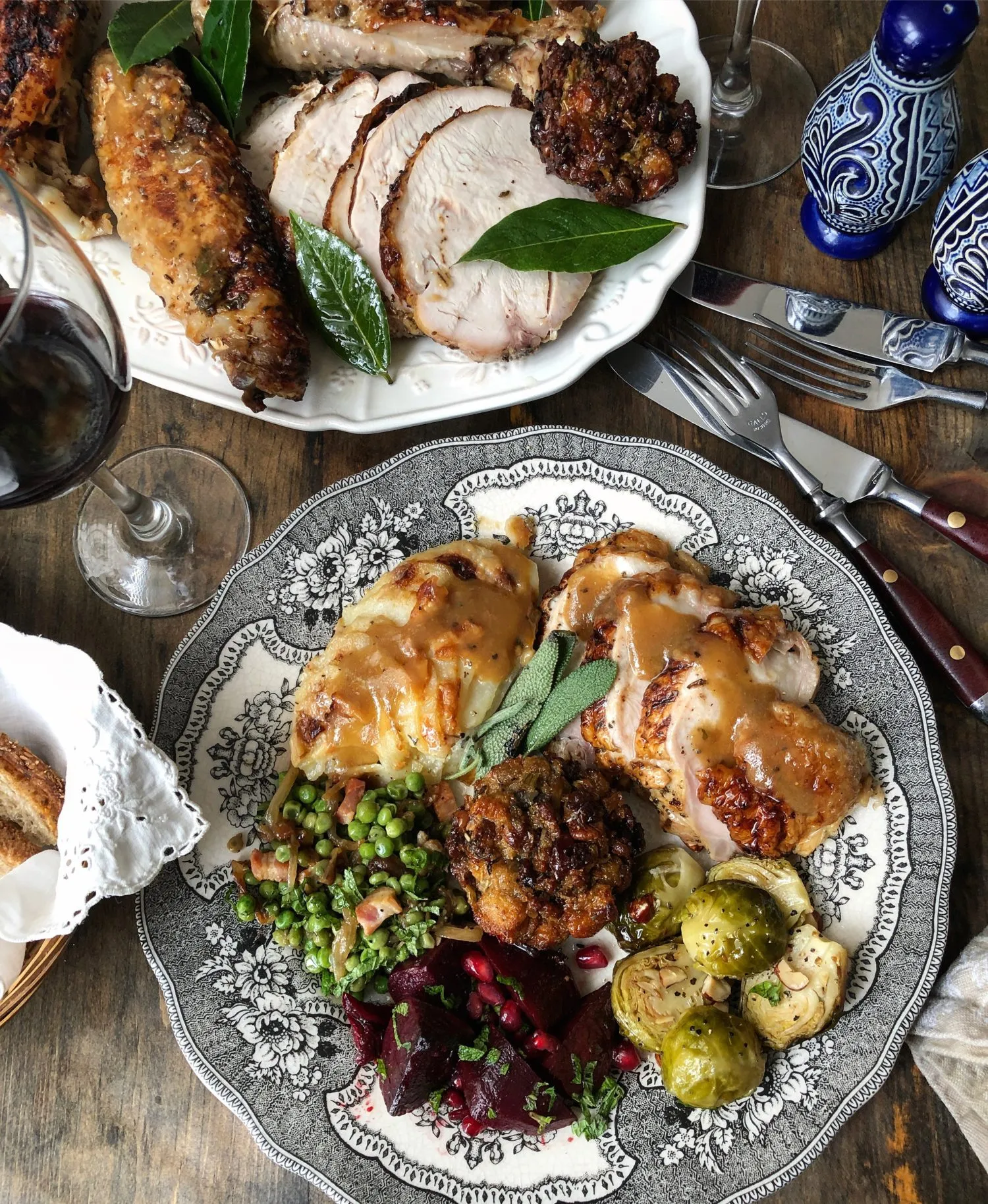 Sage Butter Roasted Turkey