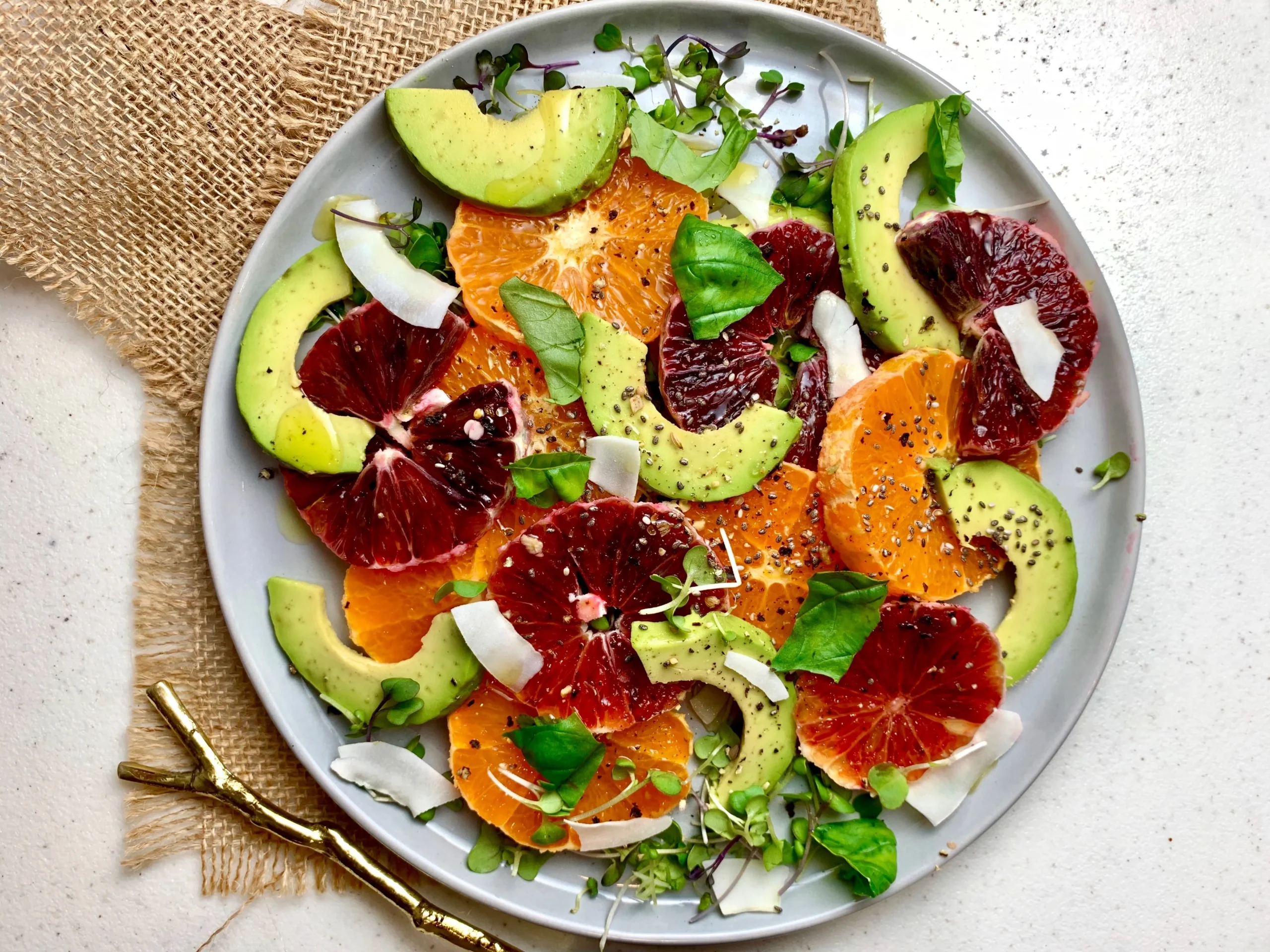 Salad with Oranges and Avocado from Kathy