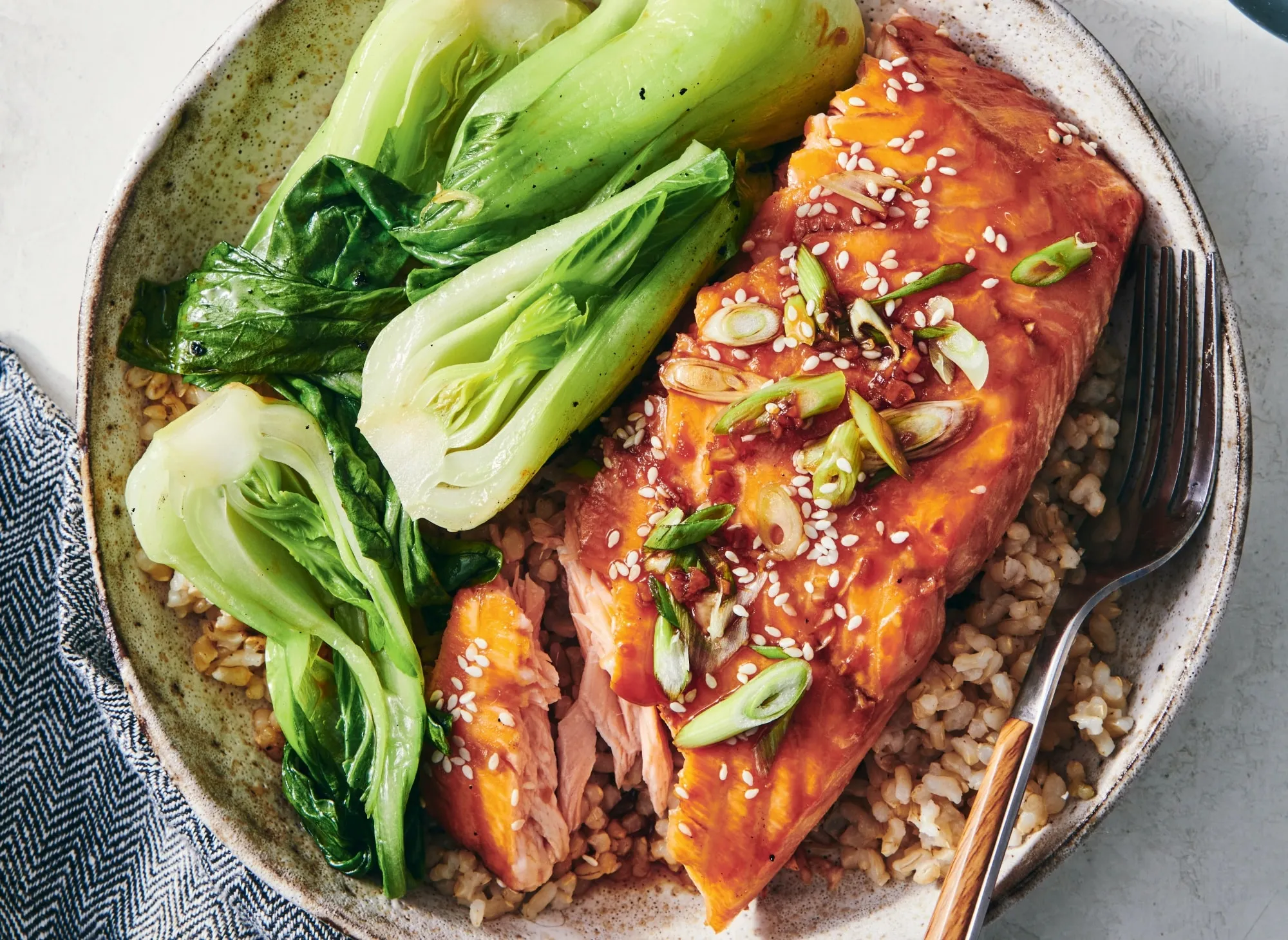 Salmon with Maple Soy Glaze