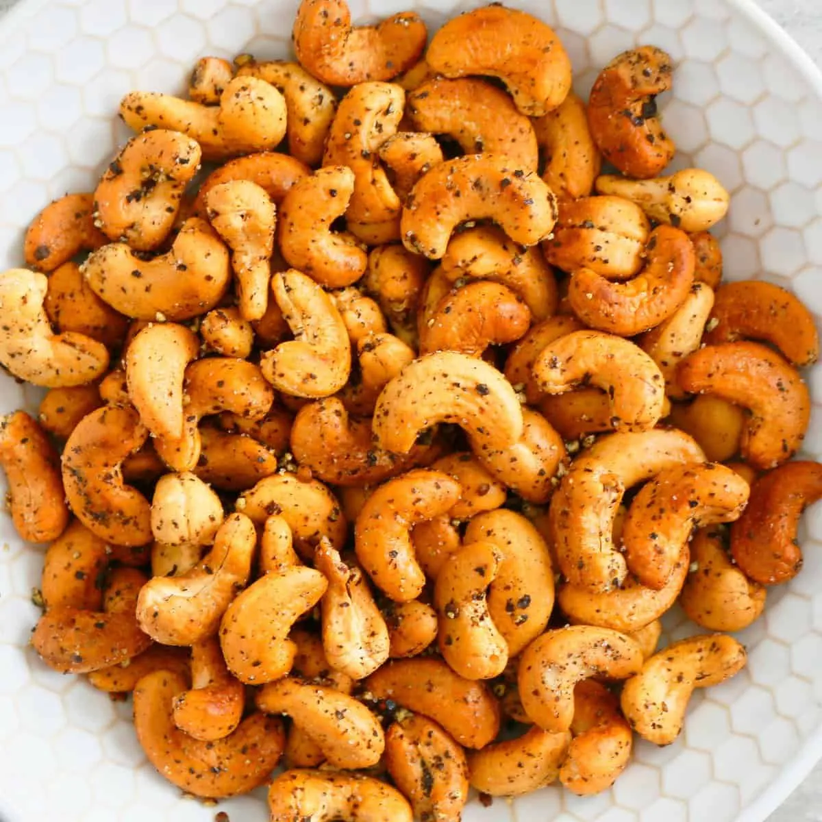 Salt and Pepper Roasted Cashews