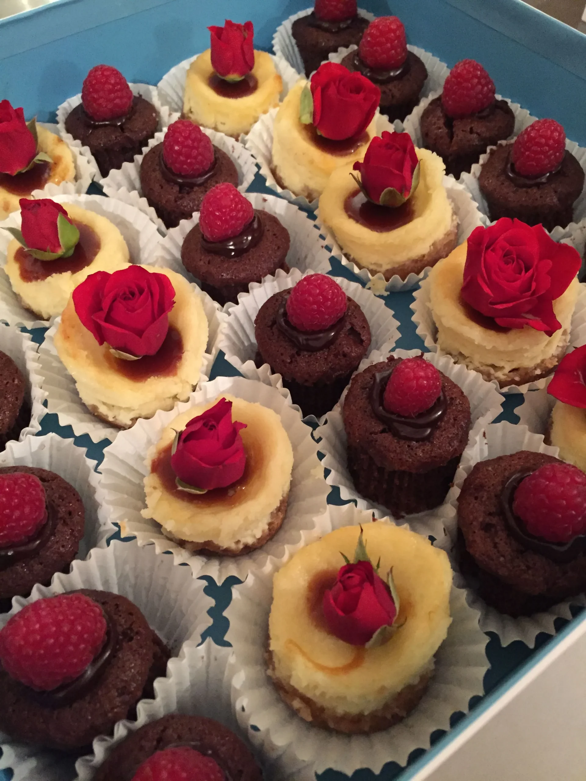 Salted Caramel Cheesecake Mini Pavlova Cakes