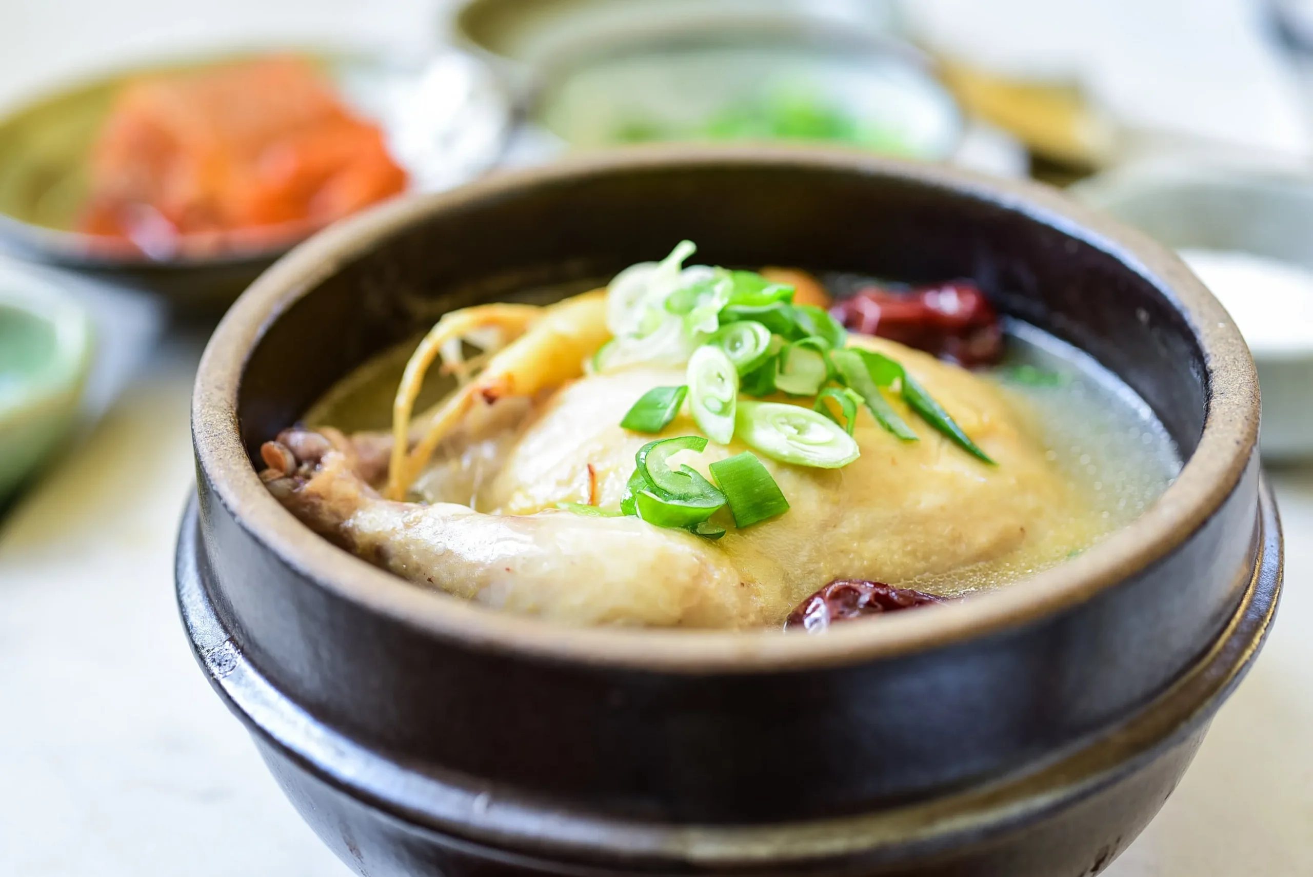 Samgyetang Baby Chicken and Ginseng Soup