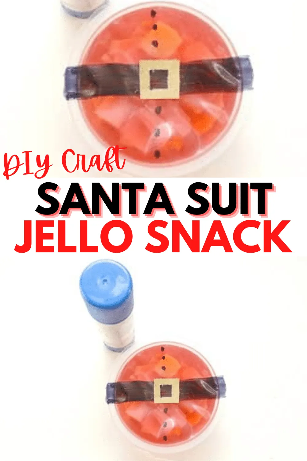 Santa Suit Jello Snack