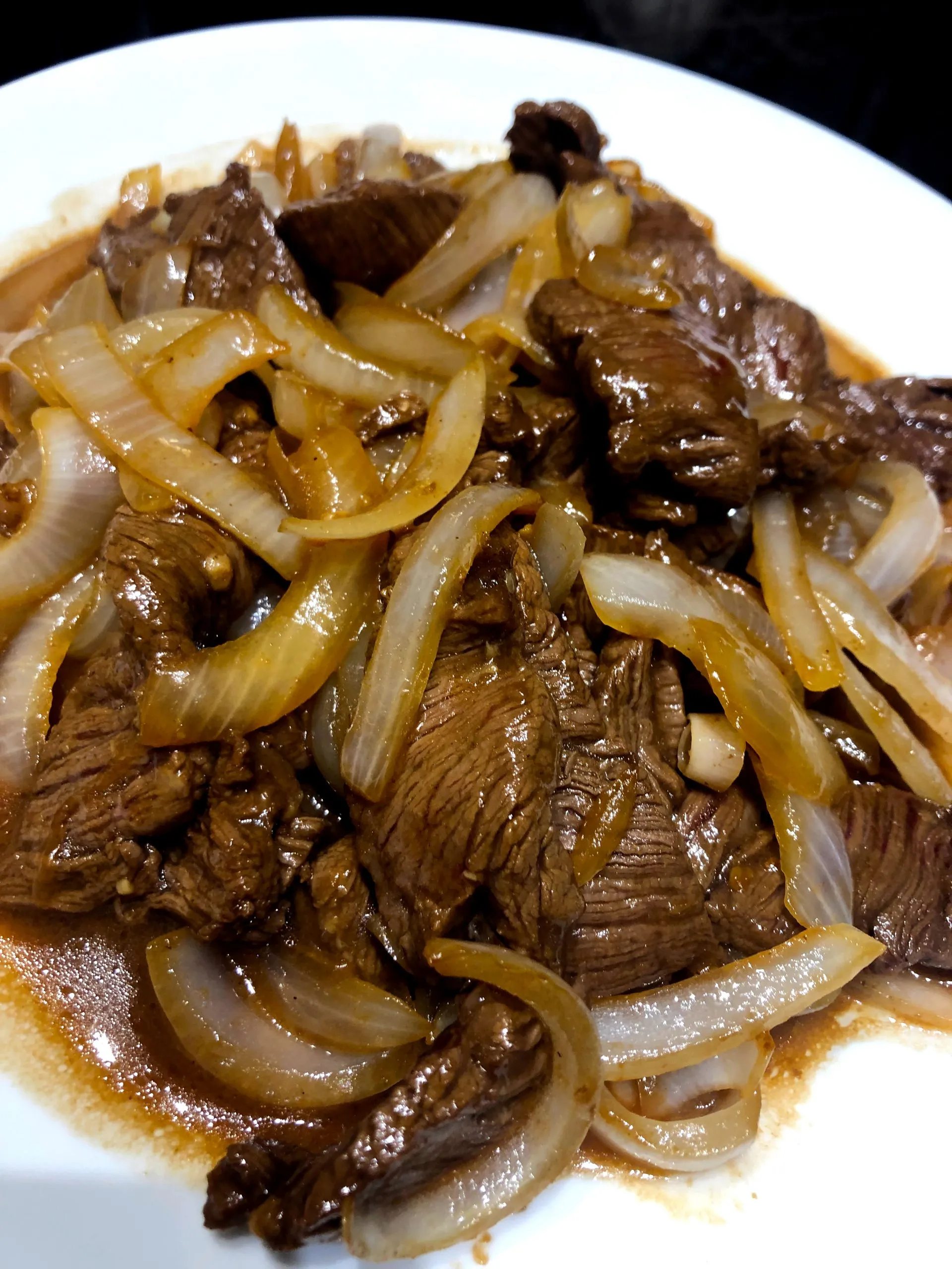 Saucy Beef n Onions