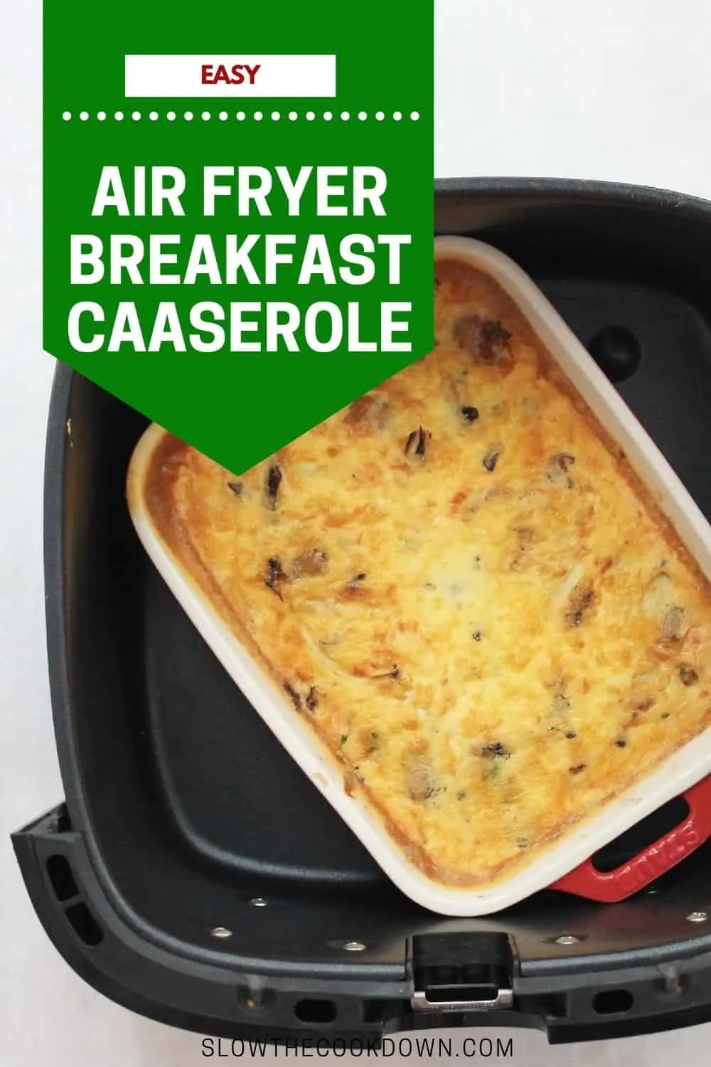 Sausage Casserole for Two (Air Fryer)