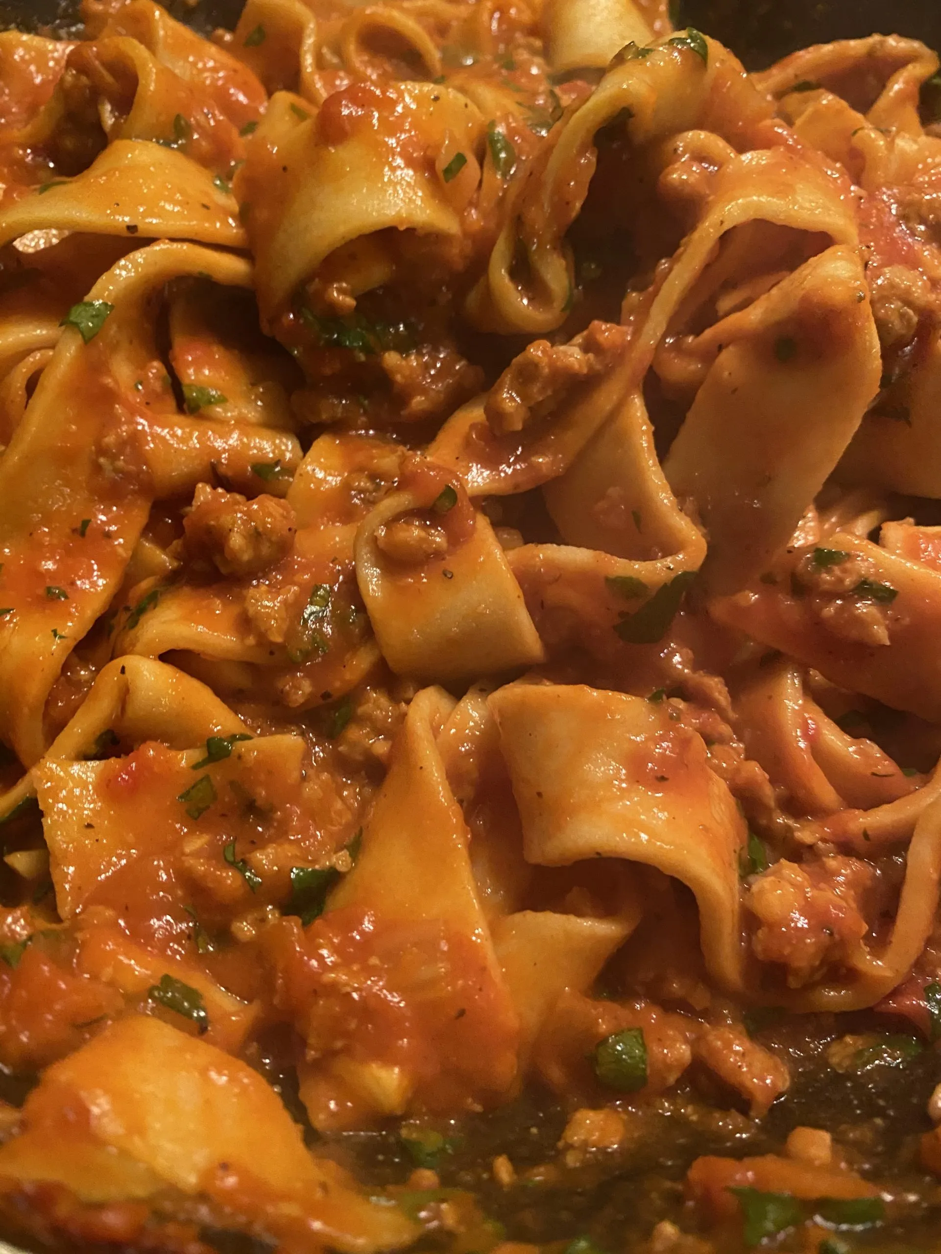 Sausage Fennel Kale Ragu