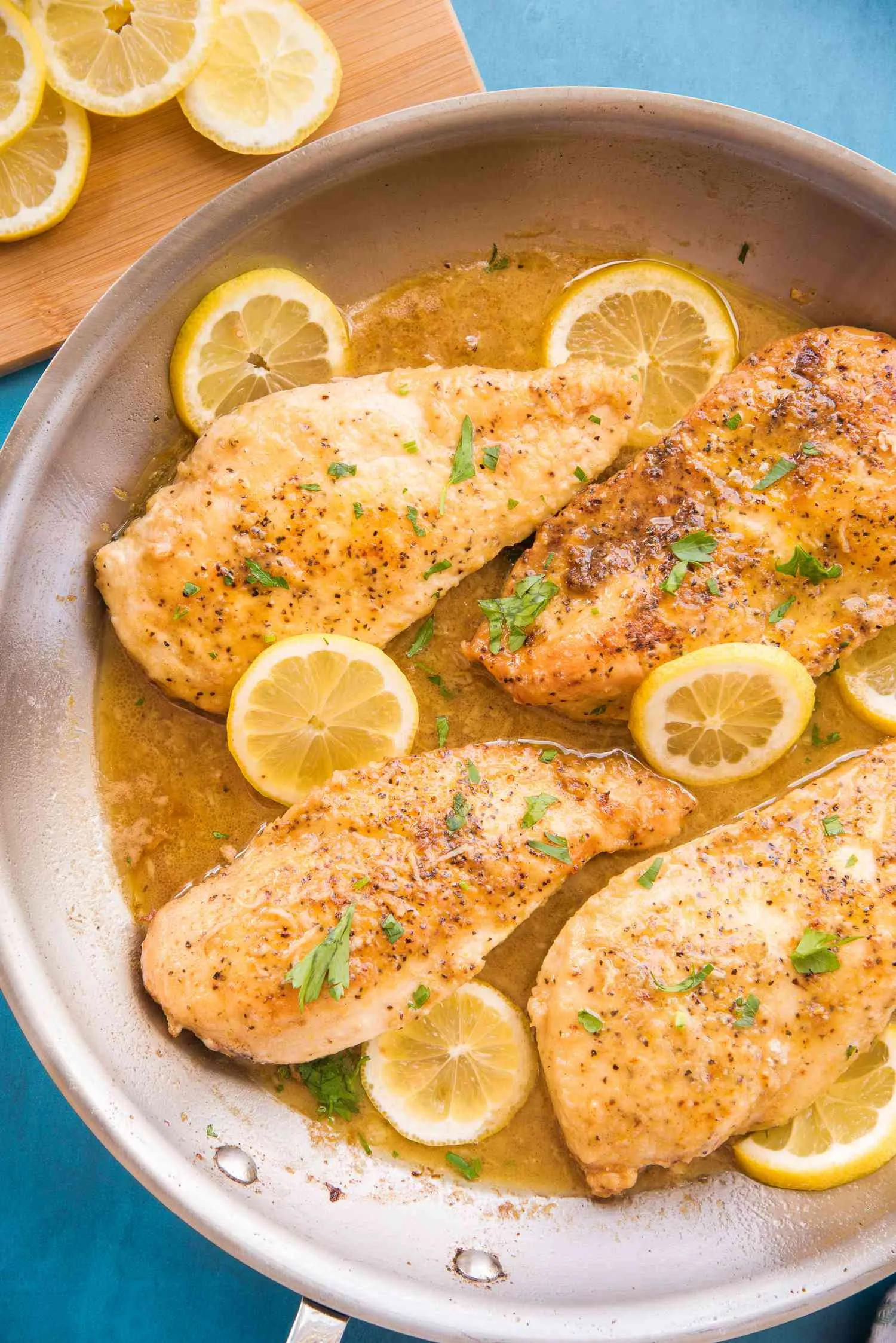 Sauteed Chicken Breast with Lemon and Parsley