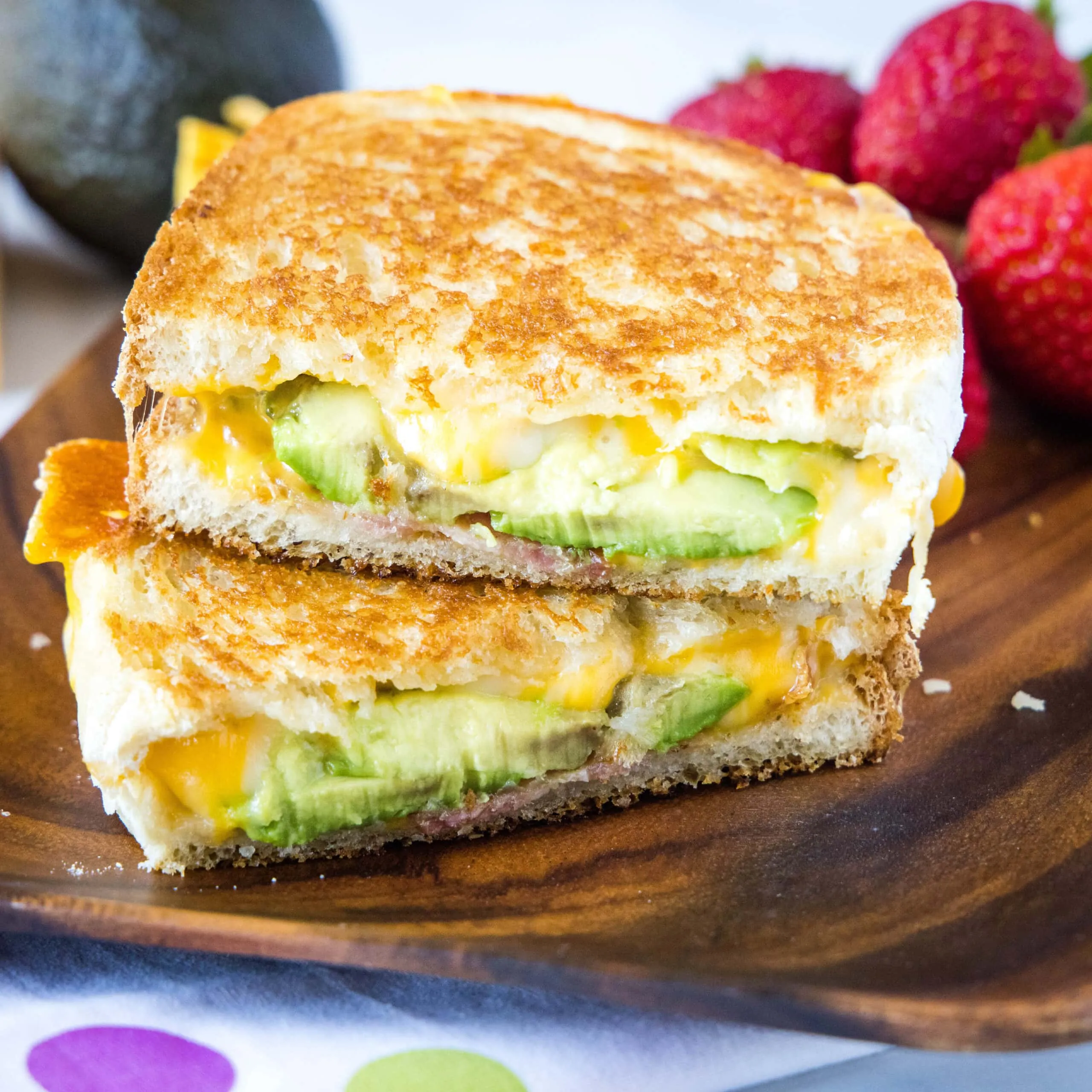 Savory Avocado Grilled Cheese Sandwich