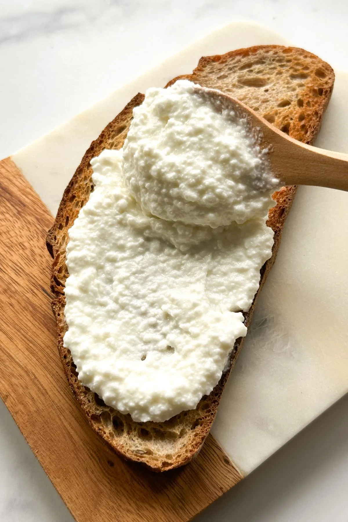Savory Cottage Cheese Toast