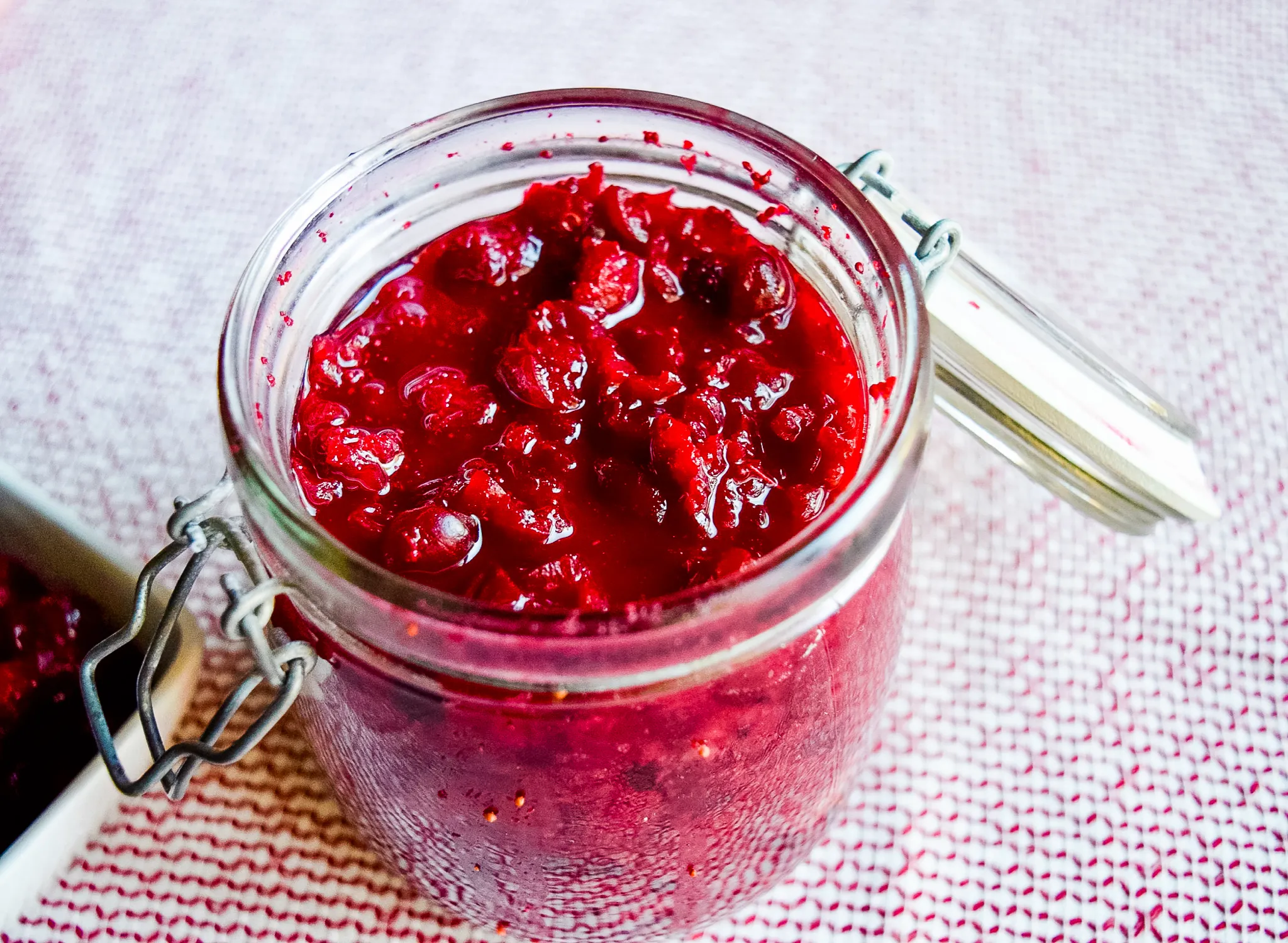 Savoury Fermented Cranberry Relish