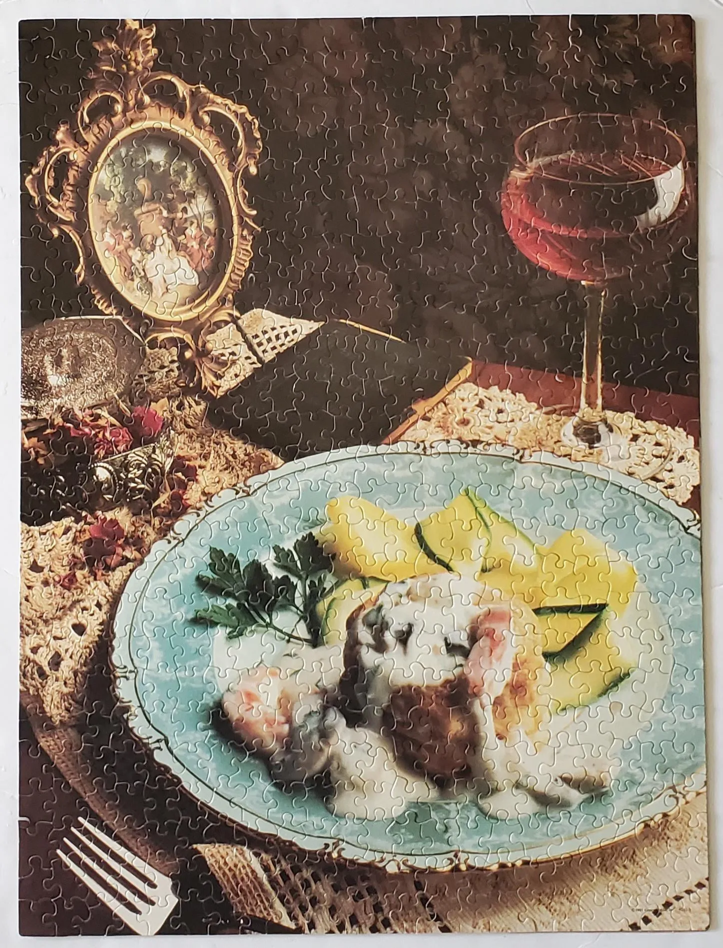 Seafood Ragout in Puff Pastry Shells