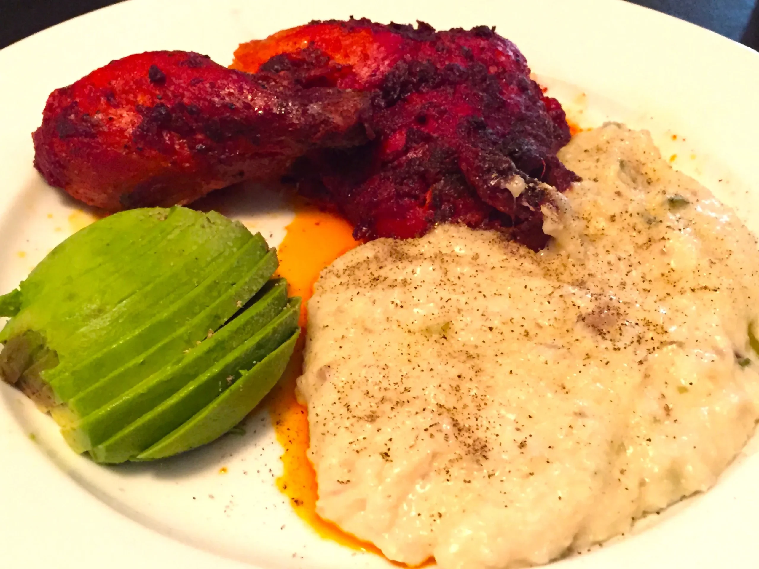 Serrano Grits with Cheese