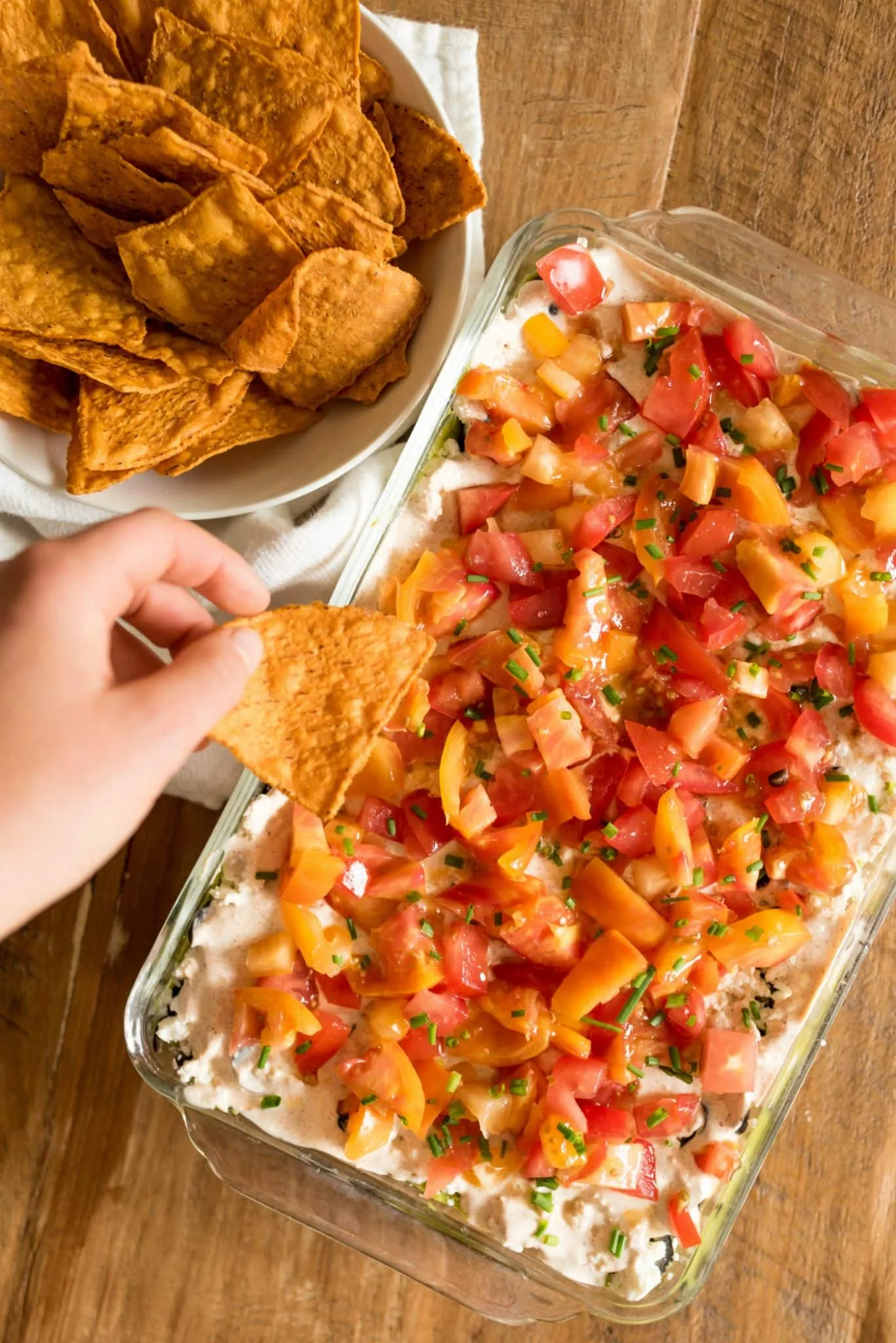 Seven Layer Bean Dip