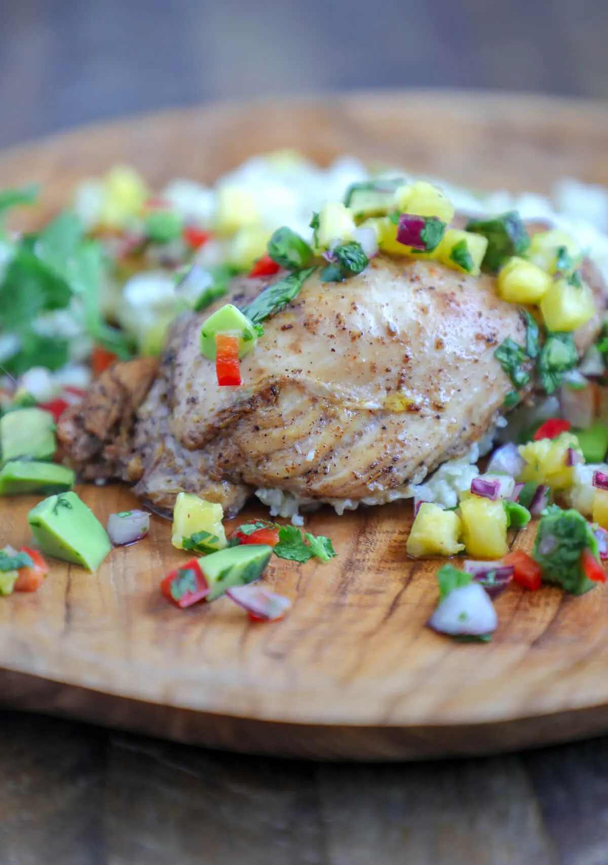 Sheet Pan Jerk Chicken