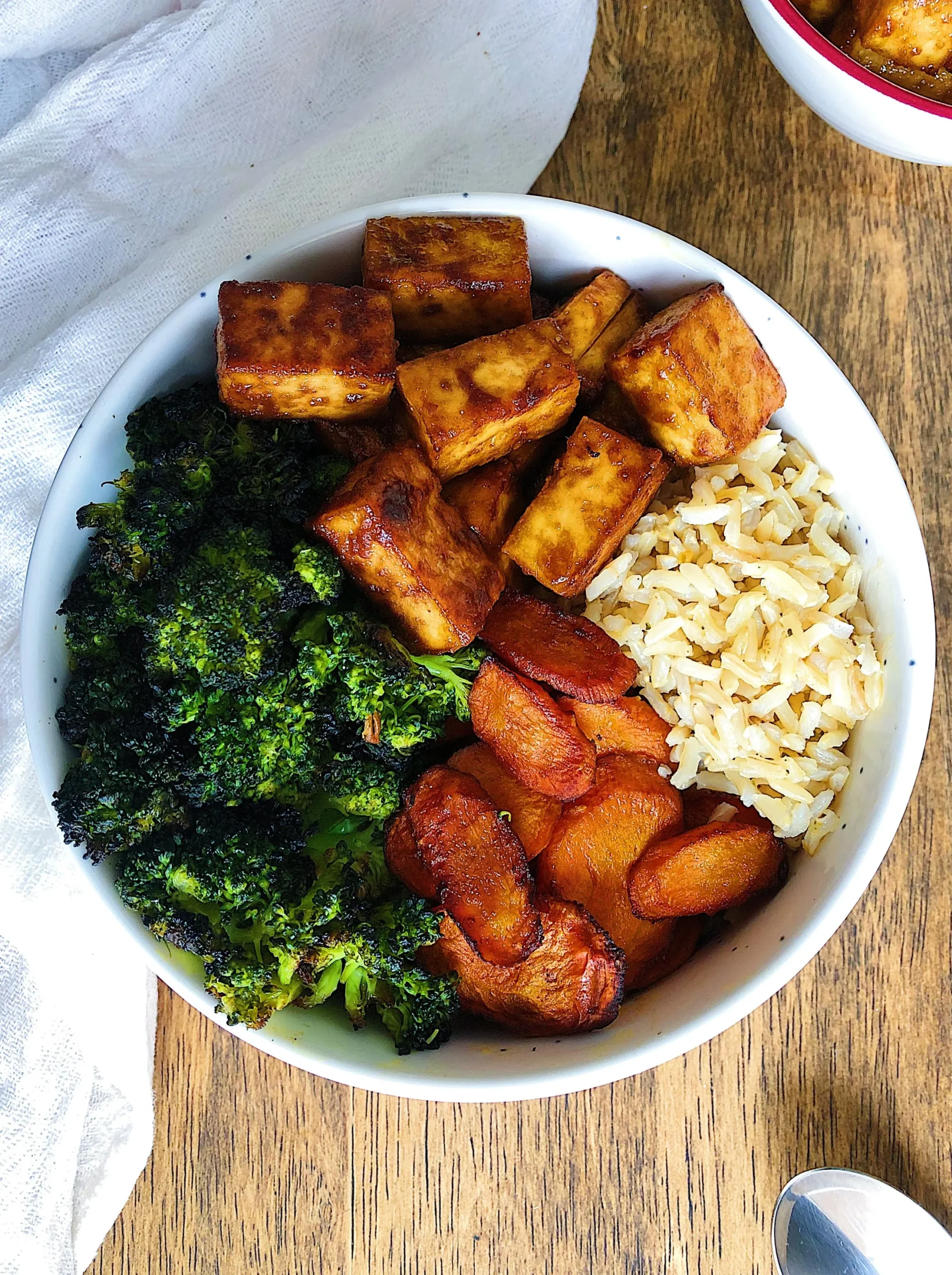 Sheet Pan Sesame Tofu Vegetables