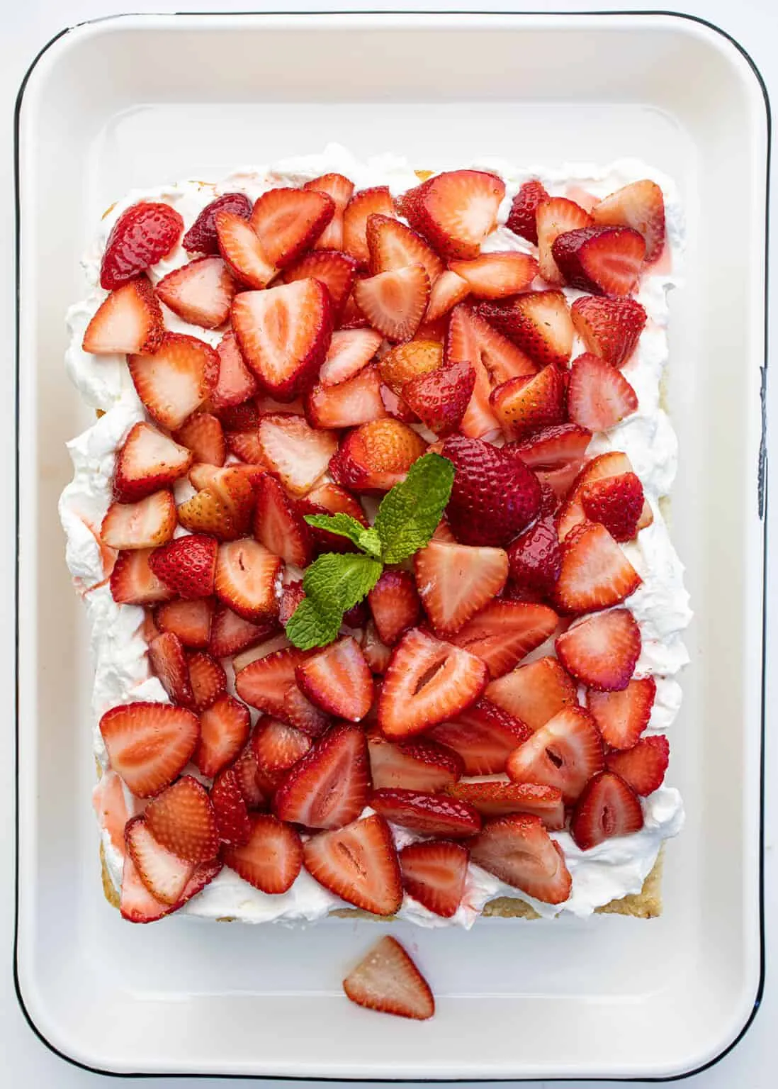 Sheet Pan Strawberry Shortcake