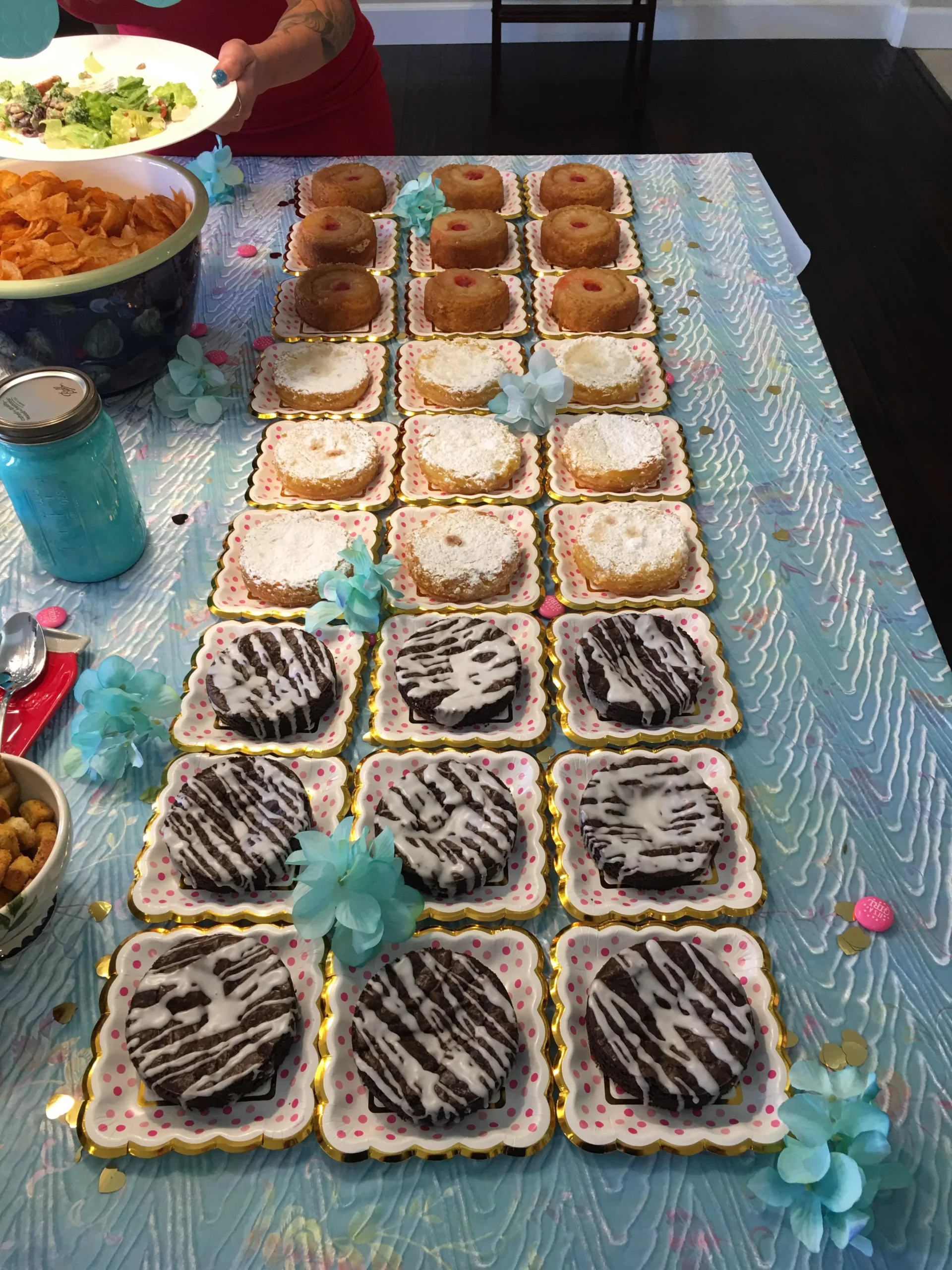 Shower Desserts Lemon Bars Brownies