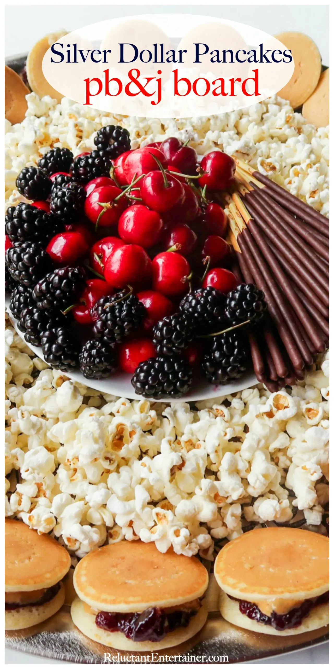 Silver Dollar Pancakes PBJ Board