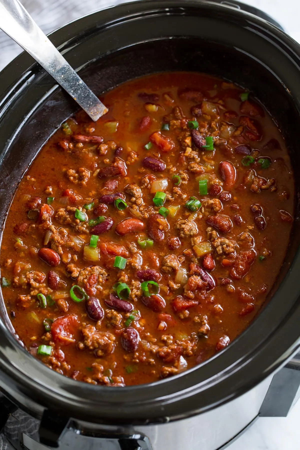 Simple Slow Cooker Chili