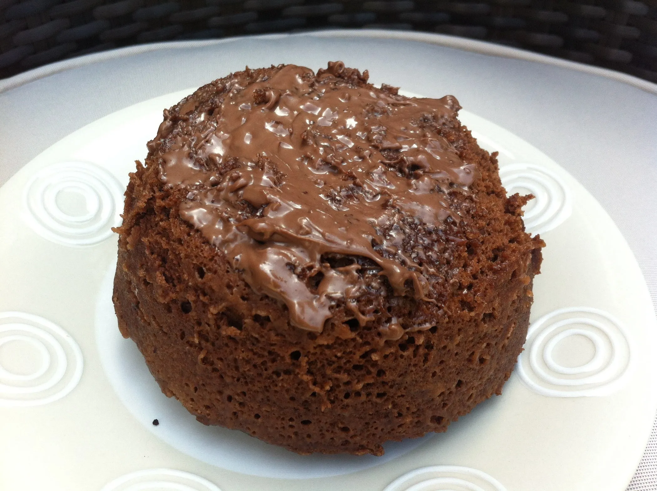 Single Microwave Triple Choco Cake